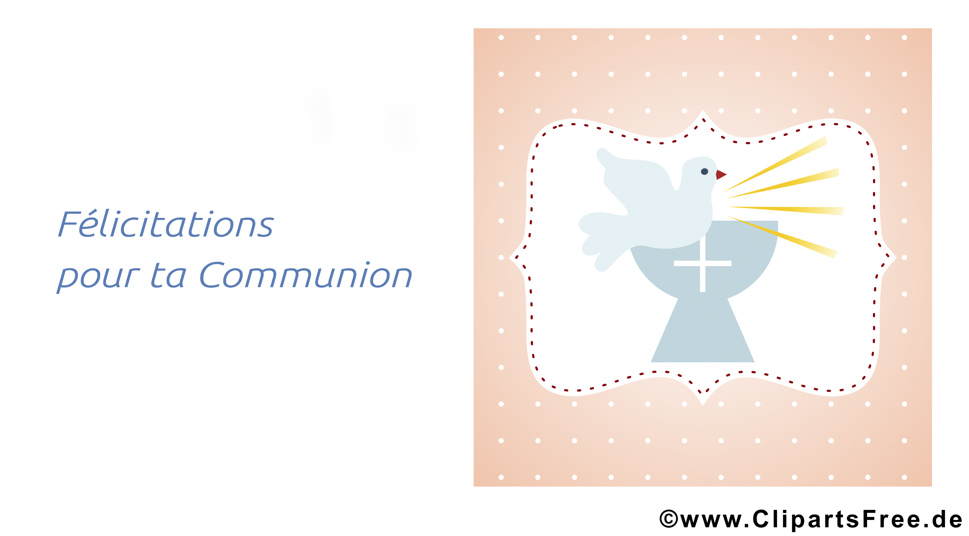 Colombe image gratuite – Communion illustration