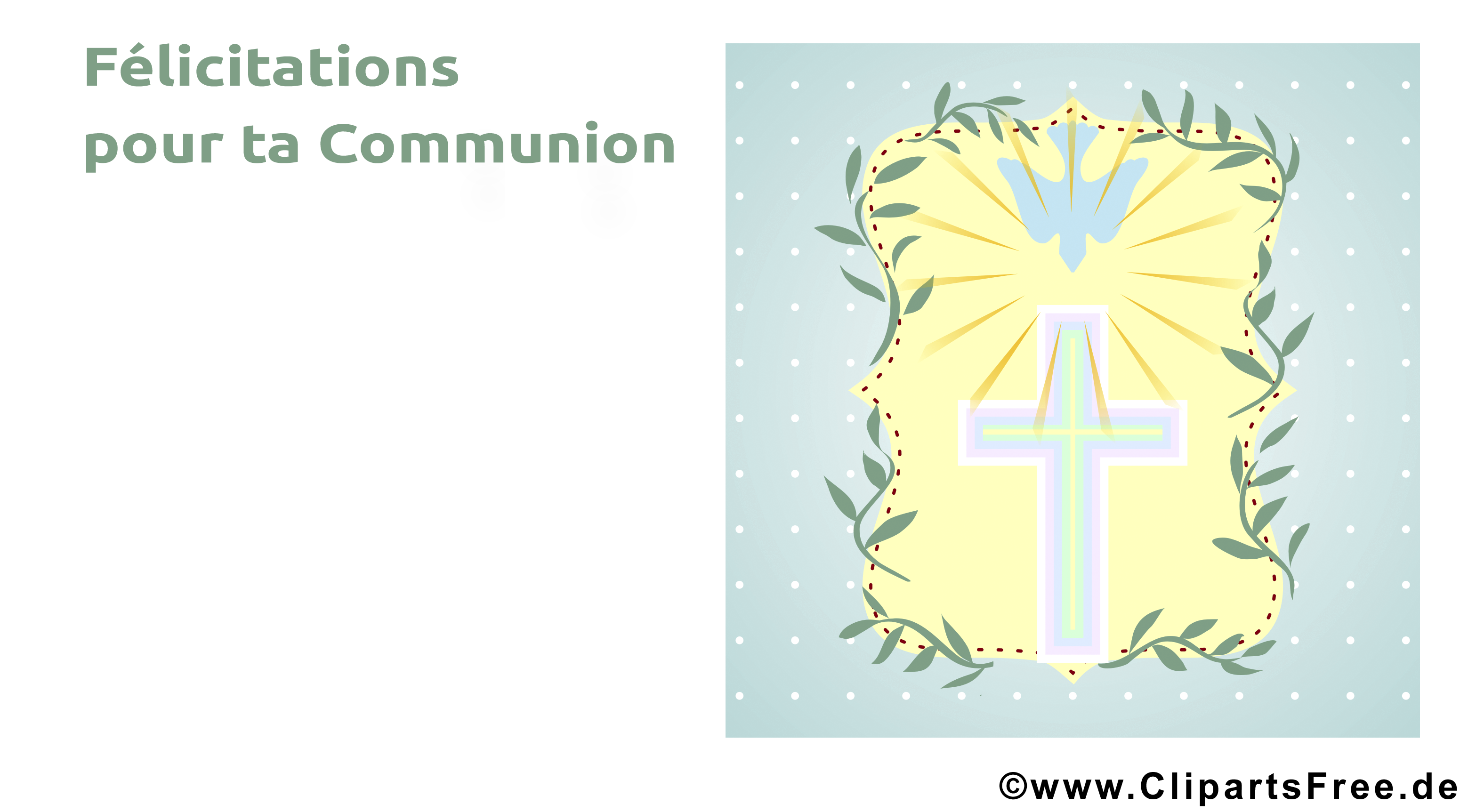 Prière clip art – Communion gratuite