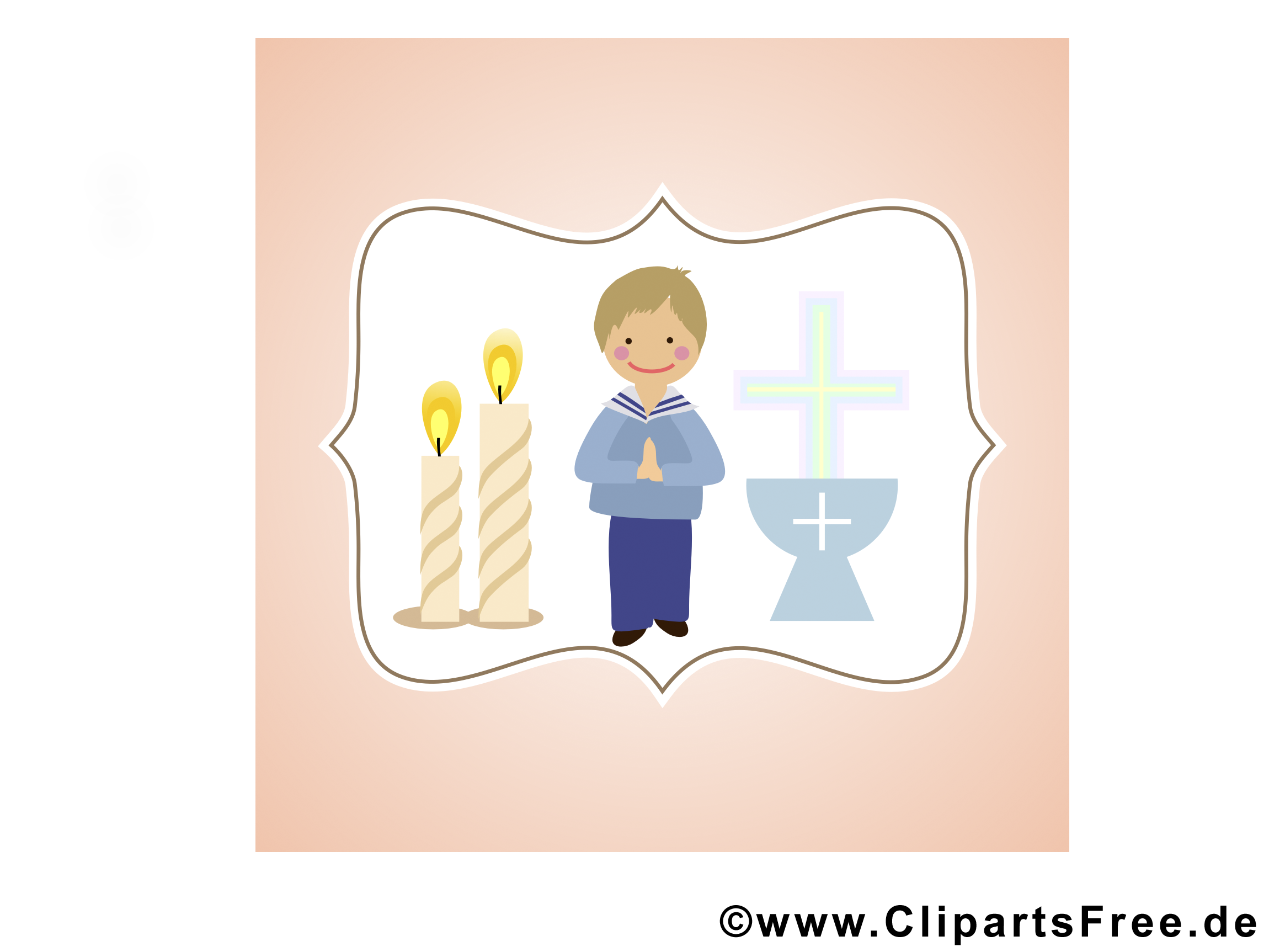 Prière image gratuite – Confirmation clipart