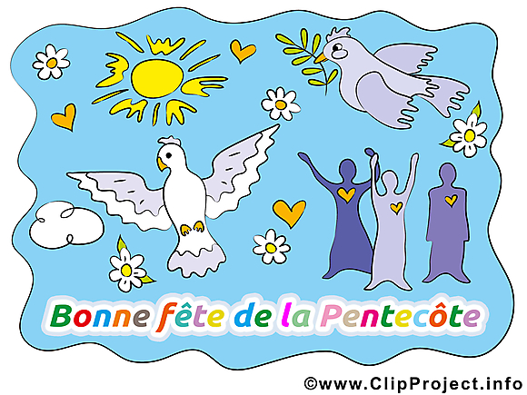 Colombe image - Pentecôte clipart