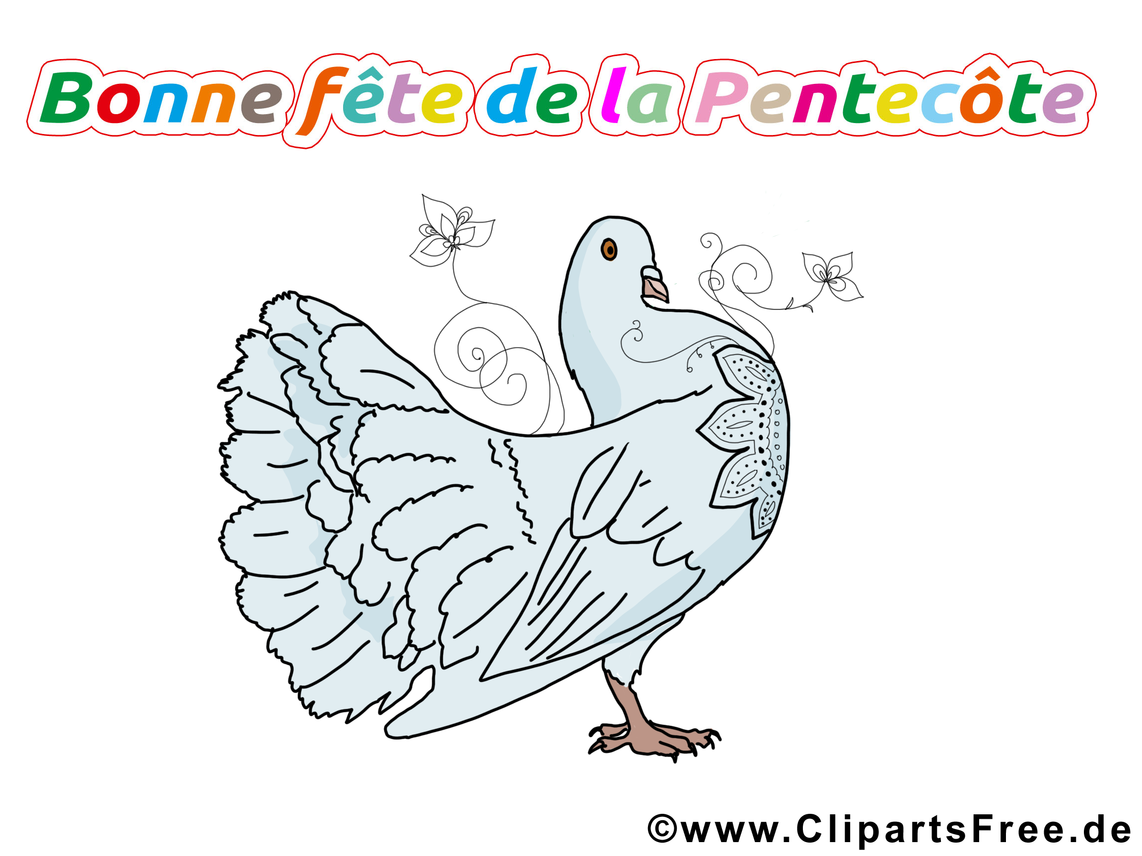 Pentecôte illustration image gratuite