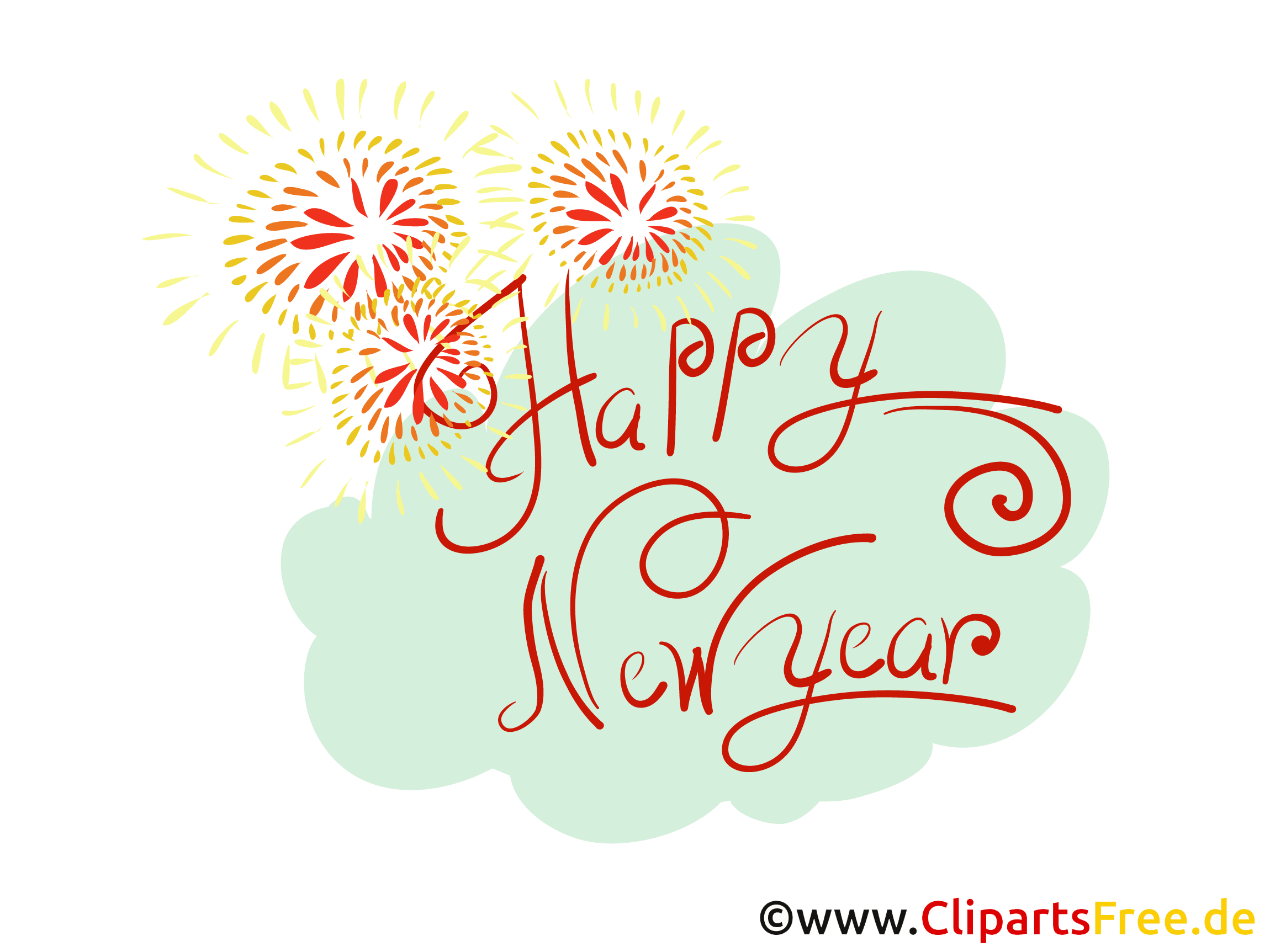 Bonne année clipart