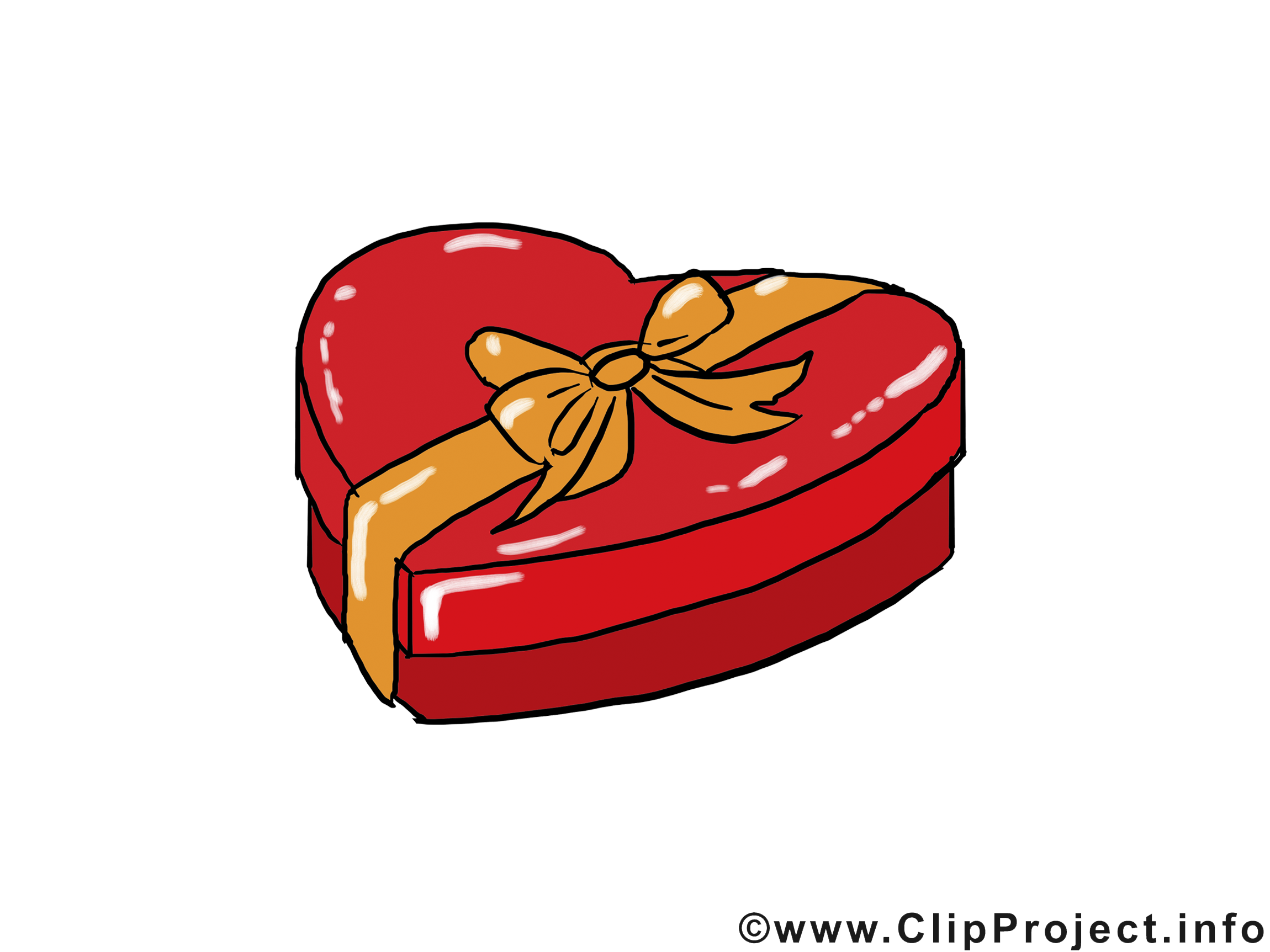 Cadeau clip art – Saint-Valentin images gratuites