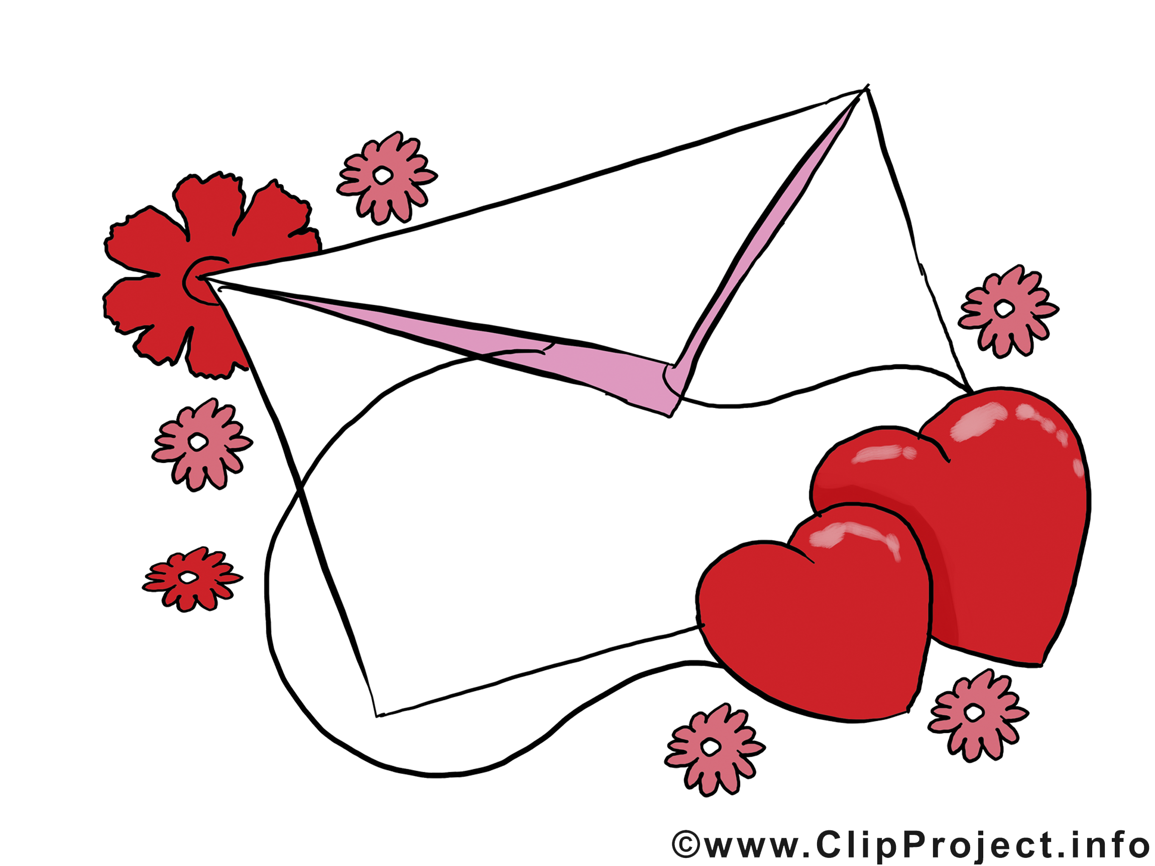 Enveloppe image gratuite - Saint-Valentin cliparts
