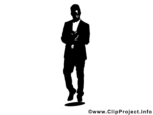 Homme d'affaire image gratuite - Silhouette cliparts