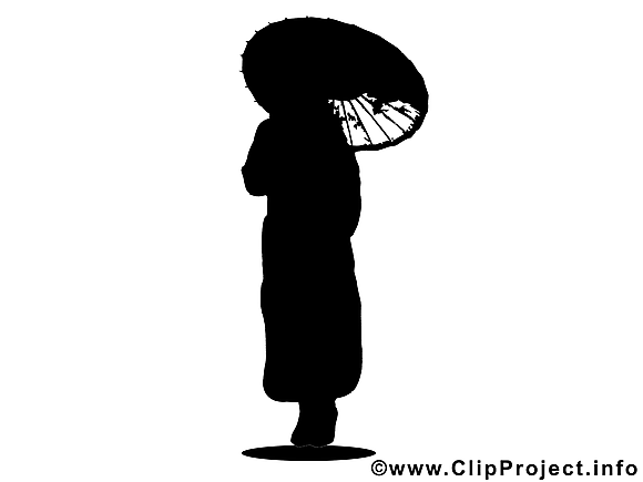 Japonaise clip art gratuit – Silhouette images gratuites