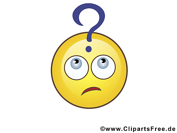 Perplexe smiley clip art gratuit