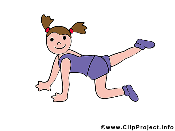 Athlétisme clipart gratuit - Gymnastique dessins