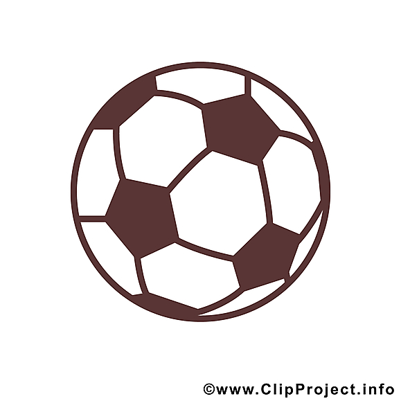 Ballon clip art – Football image gratuite