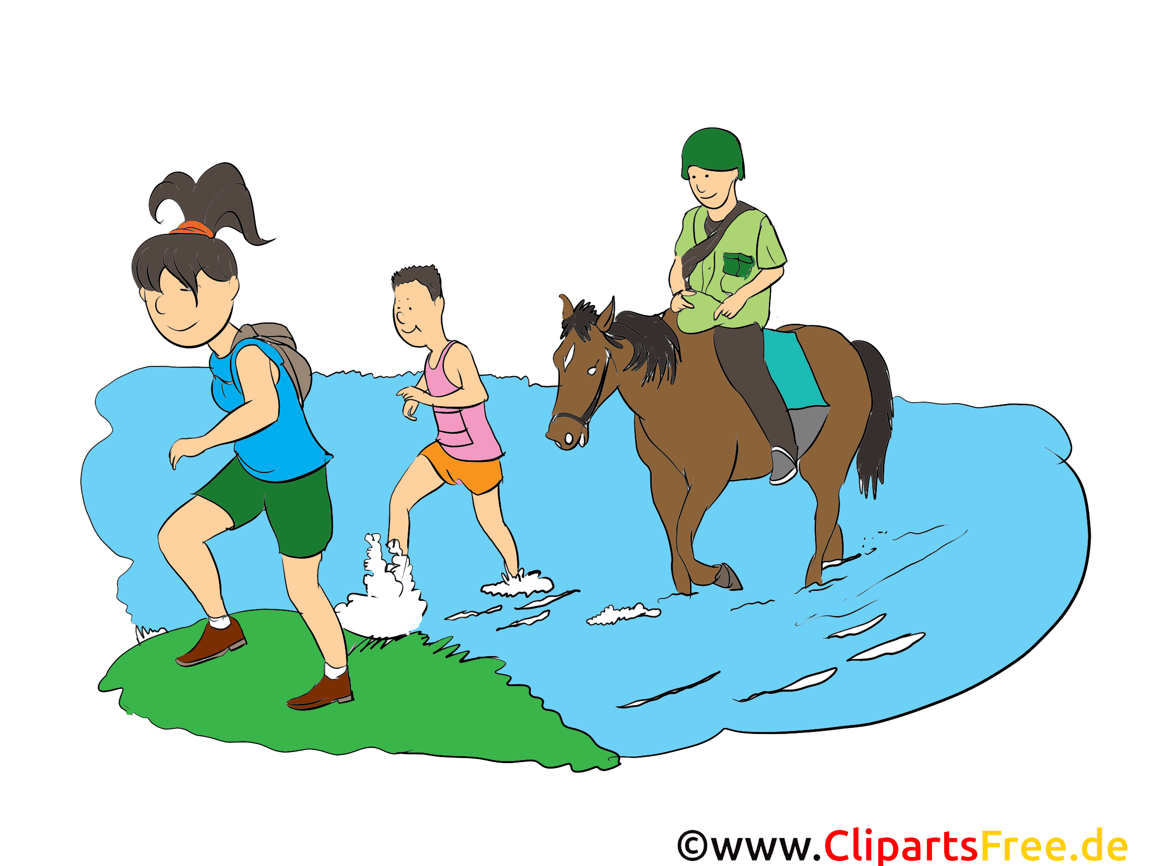 Marathon image gratuite – cheval clipart