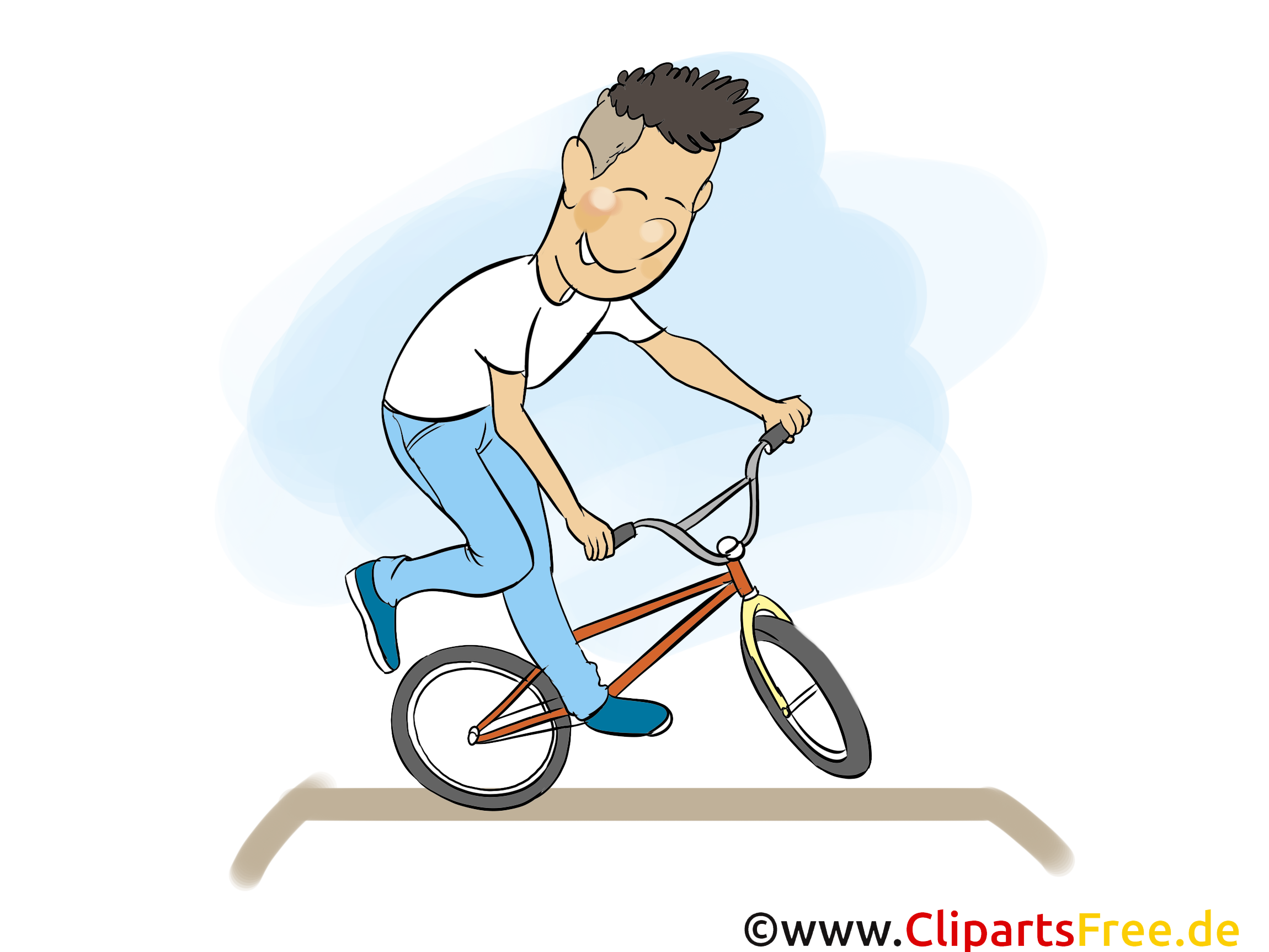 Vélo de sport dessin gratuit à télécharger