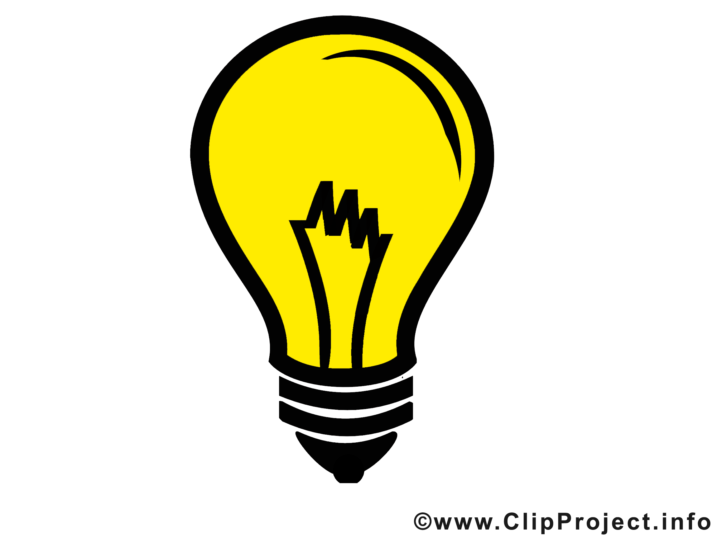Ampoule illustration gratuite - Lampe clipart