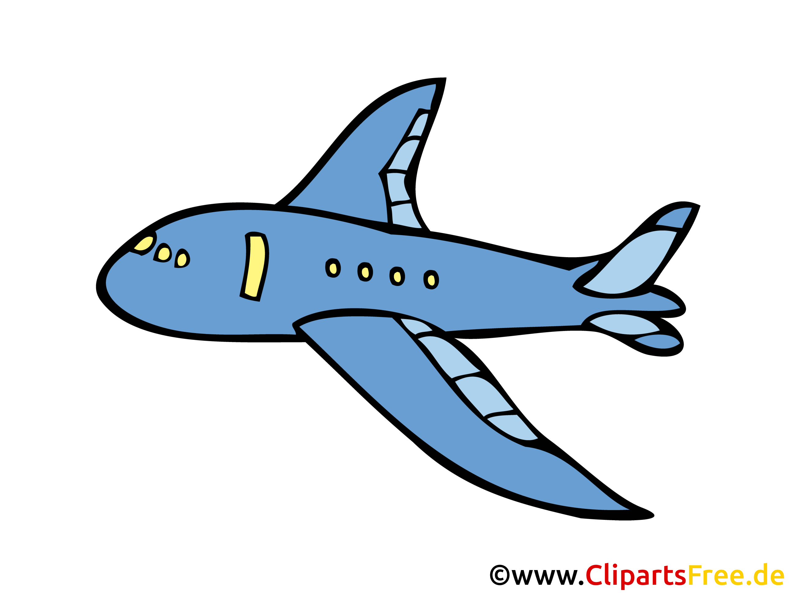 Avion clip arts gratuits illustrations