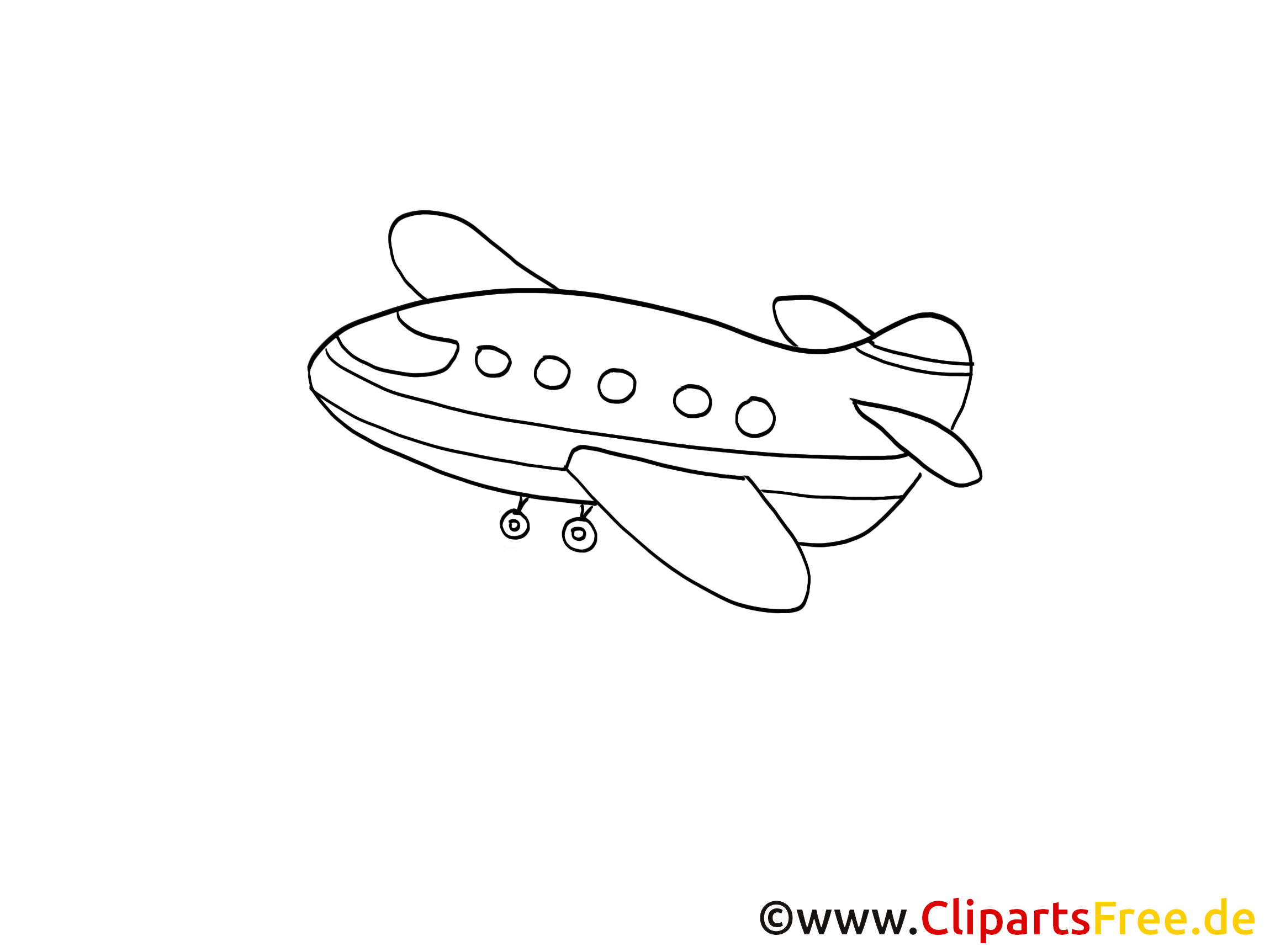 Avion dessin gratuit à imprimer