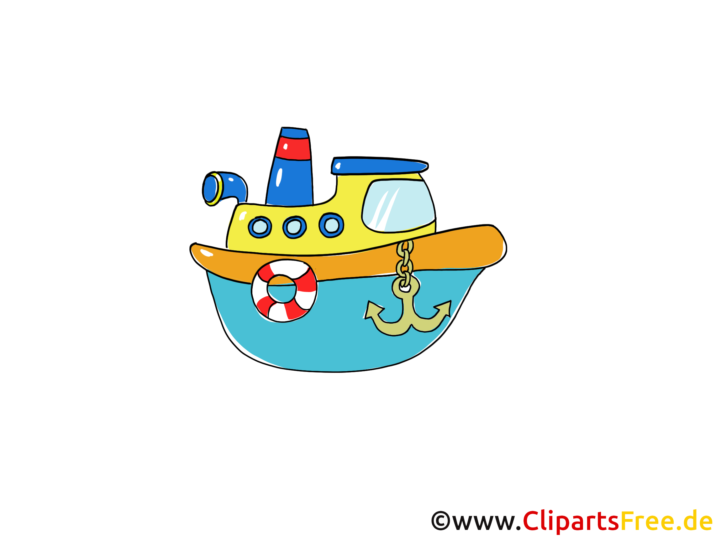 Bateau clip arts gratuits illustrations