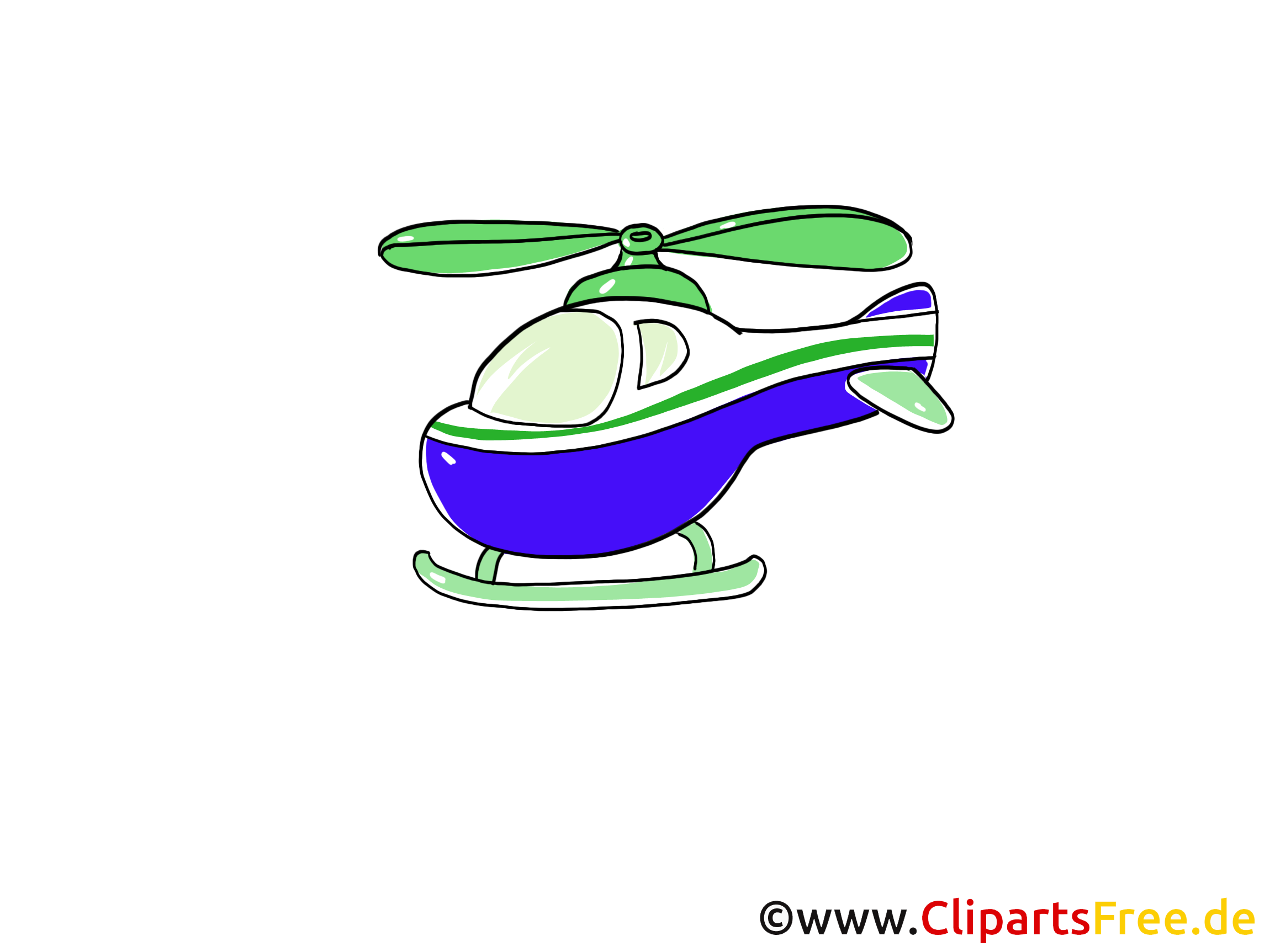Hélicoptère clip art gratuit dessin