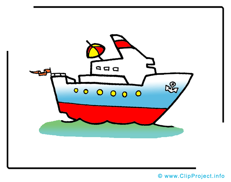 Paquebot illustration gratuite - Bateau clipart