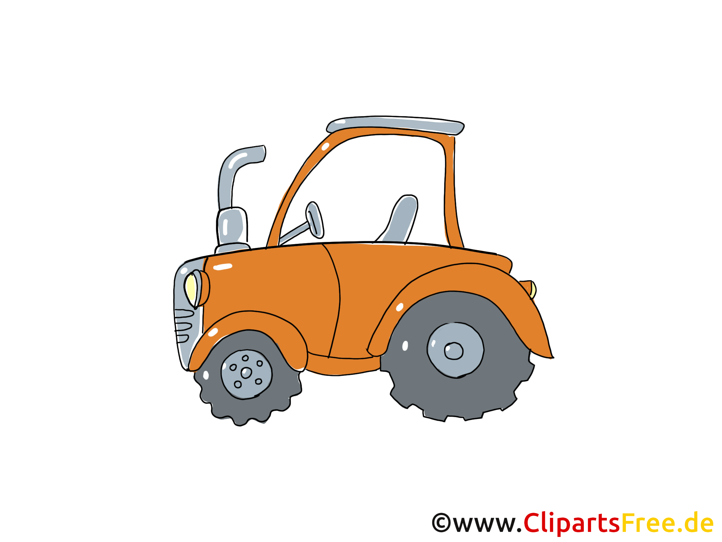 Tracteur dessins gratuits clipart gratuit