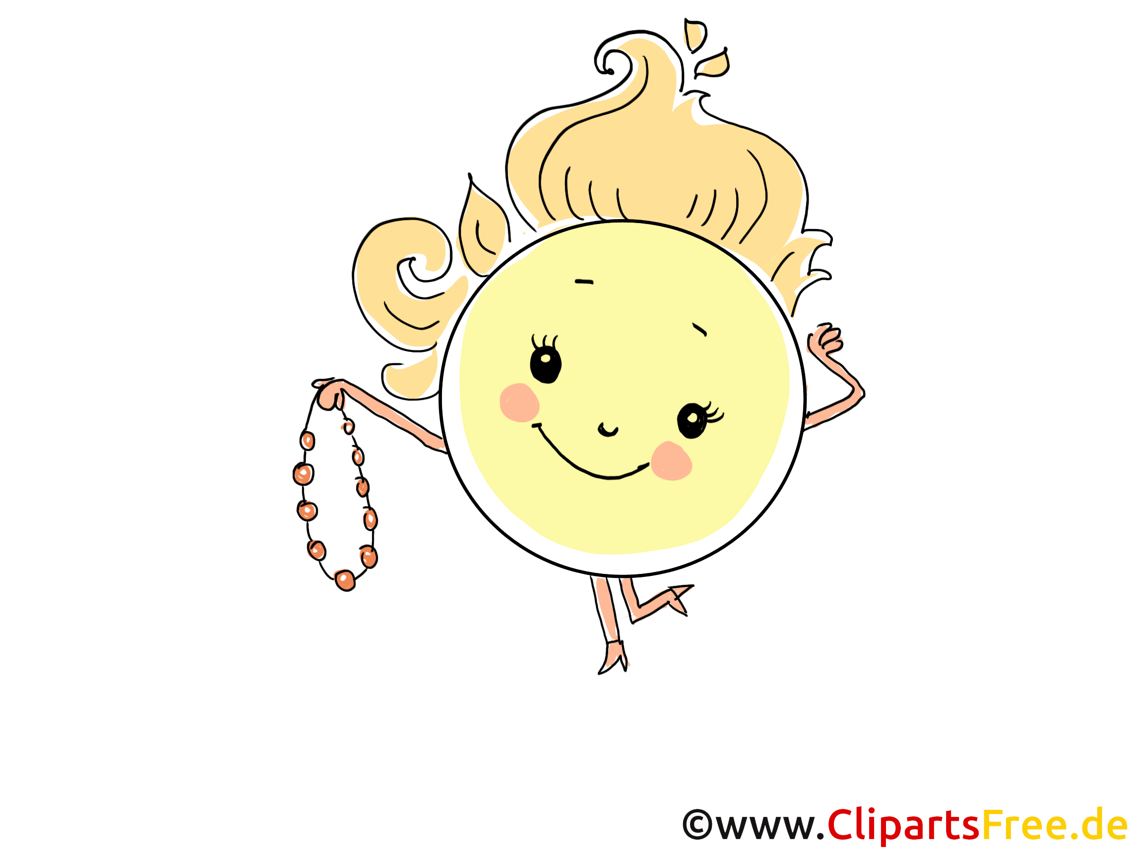 Collier illustration - Soleil images gratuites