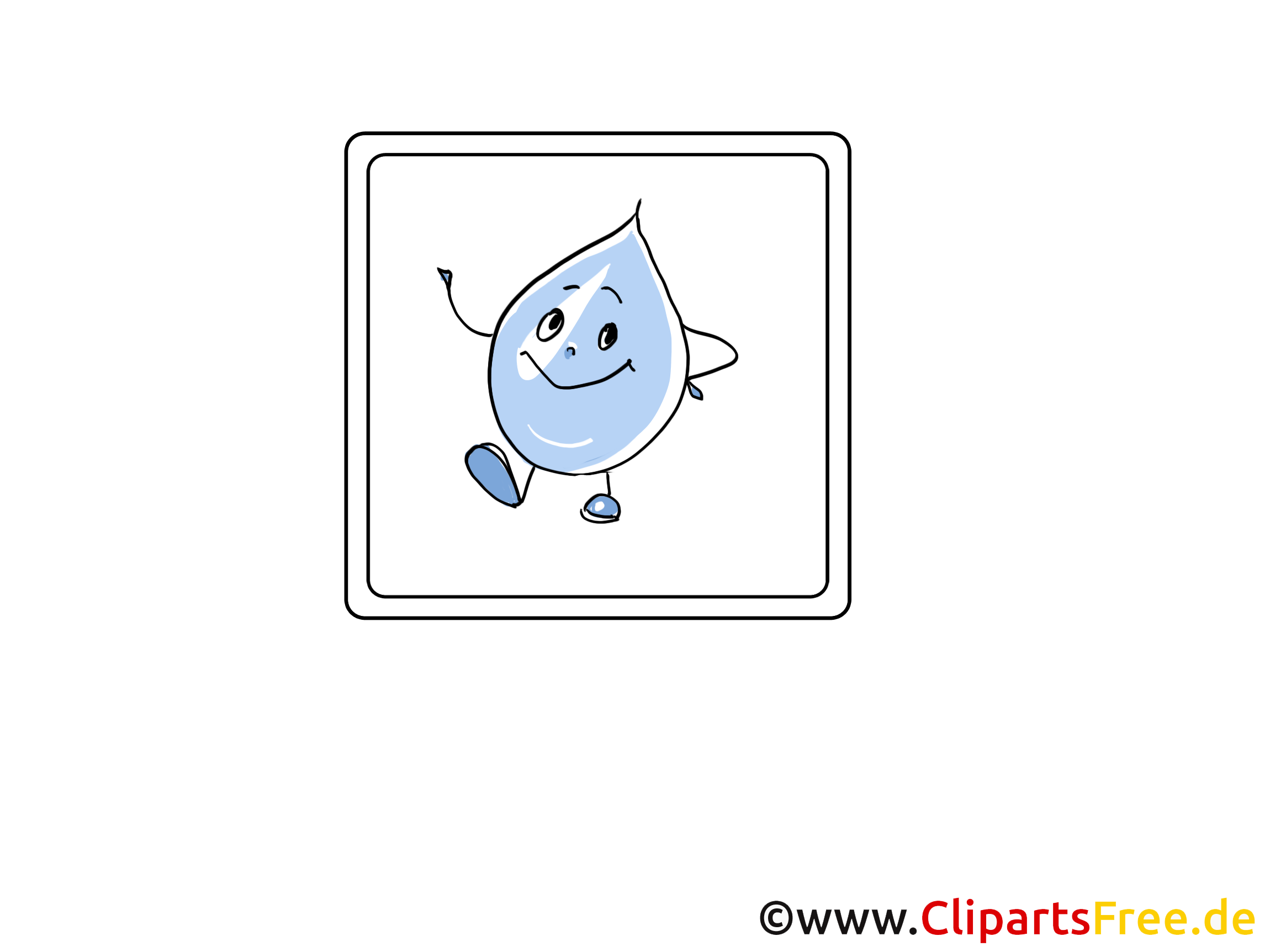 Goutte d'eau dessins gratuits - Pluie clipart
