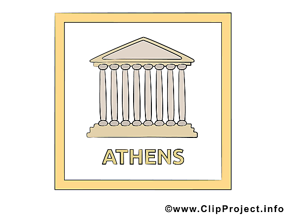 Athènes clipart gratuit - Temple images gratuites