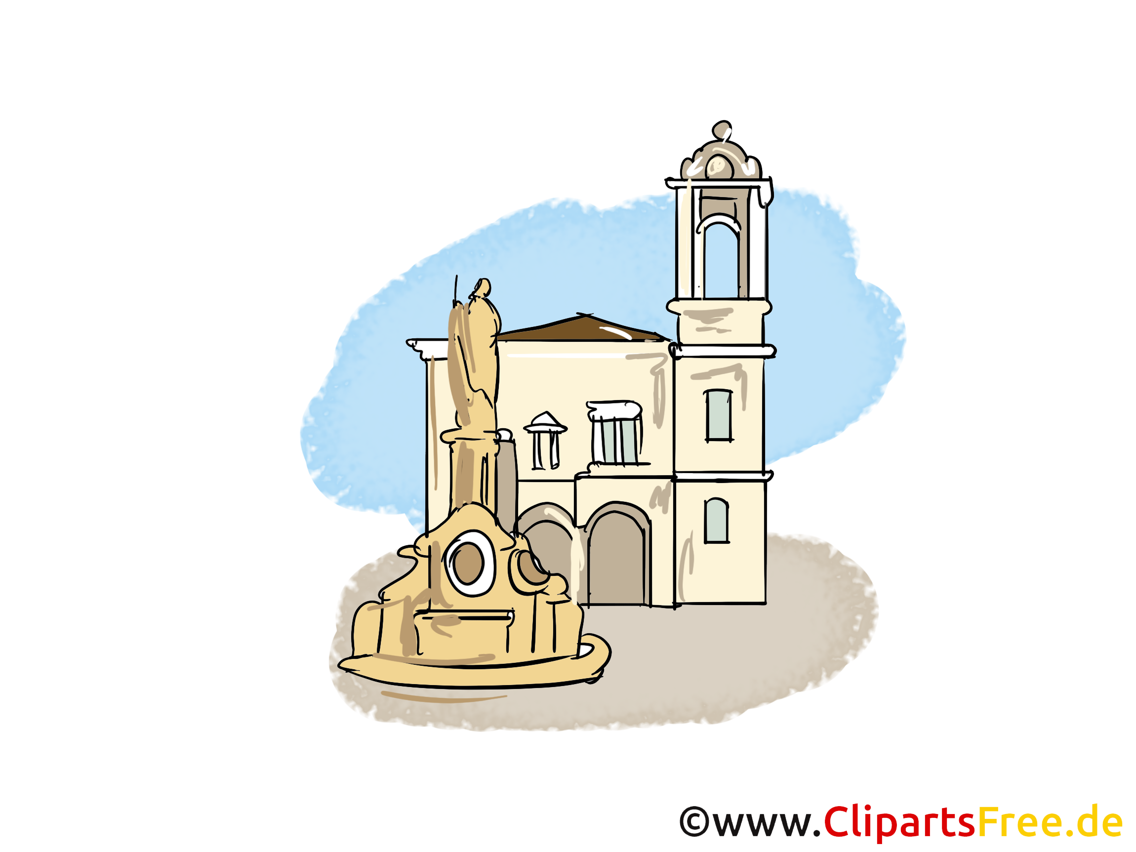 Cathédrale clip art – Église image gratuite