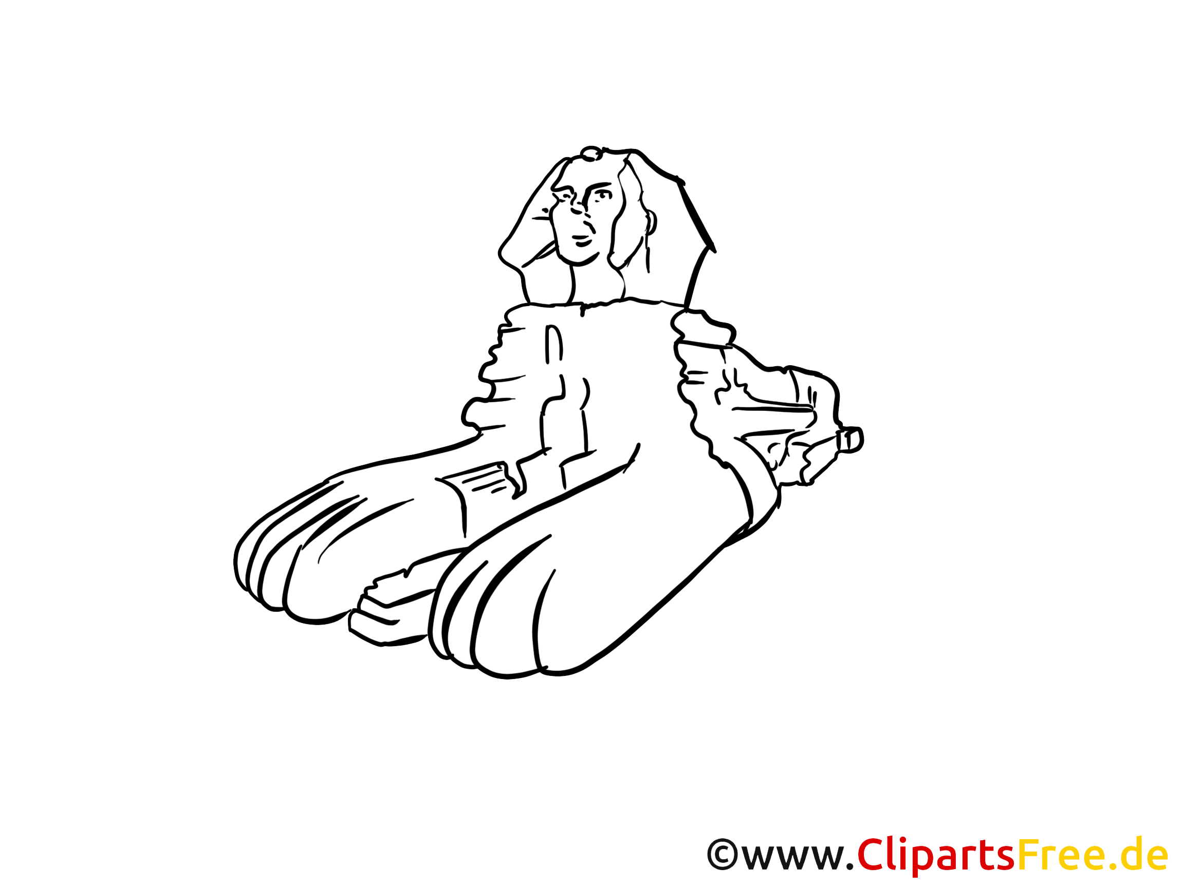 Sphinx images - Egypte dessins gratuits