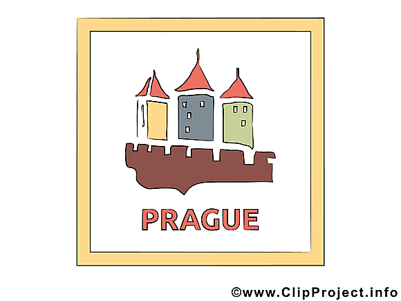 Tchéquie image à télécharger - Prague clipart
