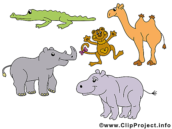 Clip art gratuit safari – Animal images