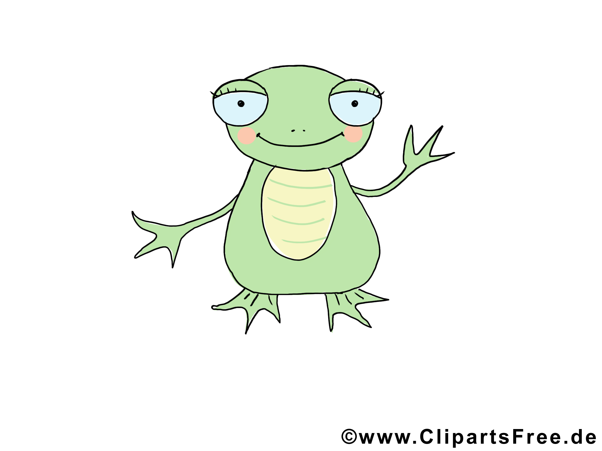 Grenouille clipart gratuit – Animal images