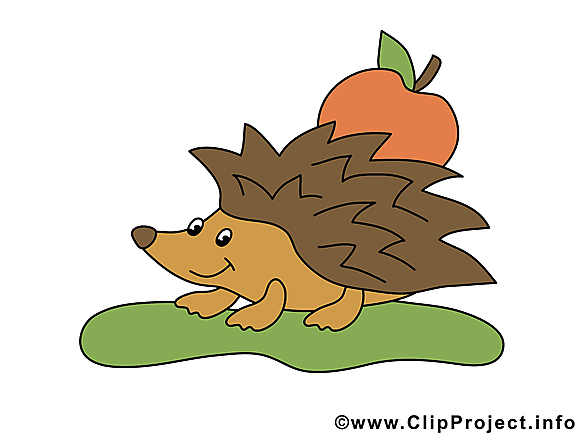 Hérisson clipart gratuit – Animal images