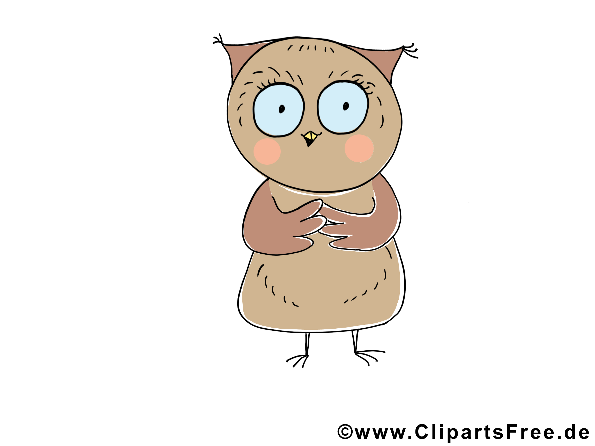 Hibou dessins gratuits – Animal clipart