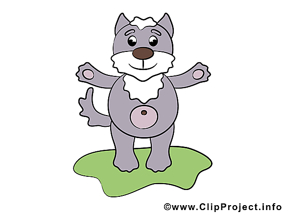 Loup image gratuite – Animal cliparts