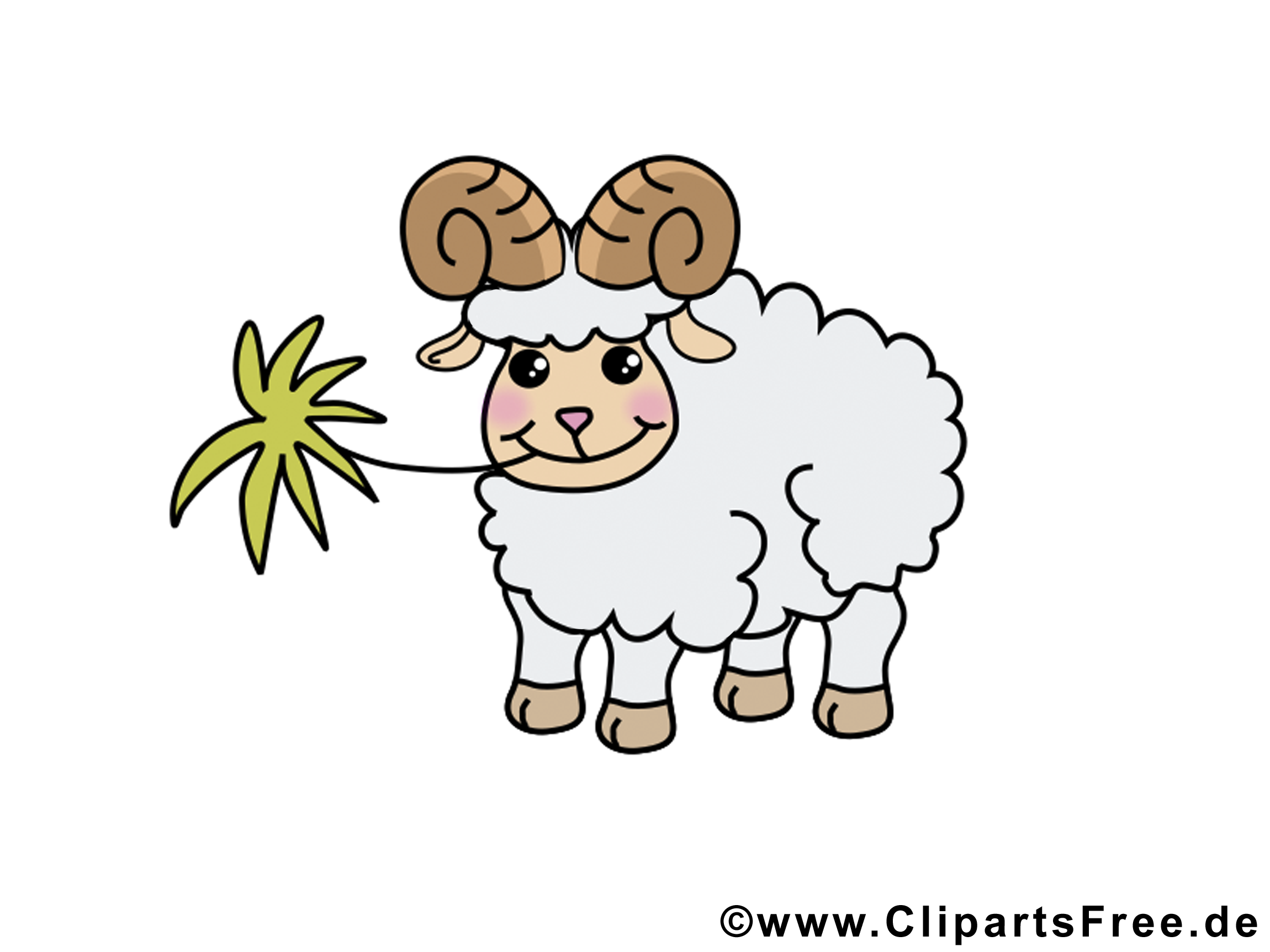 Mouton clip art gratuit – Animal dessin