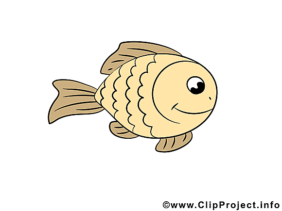 Poisson clip arts gratuits – Animal illustrations