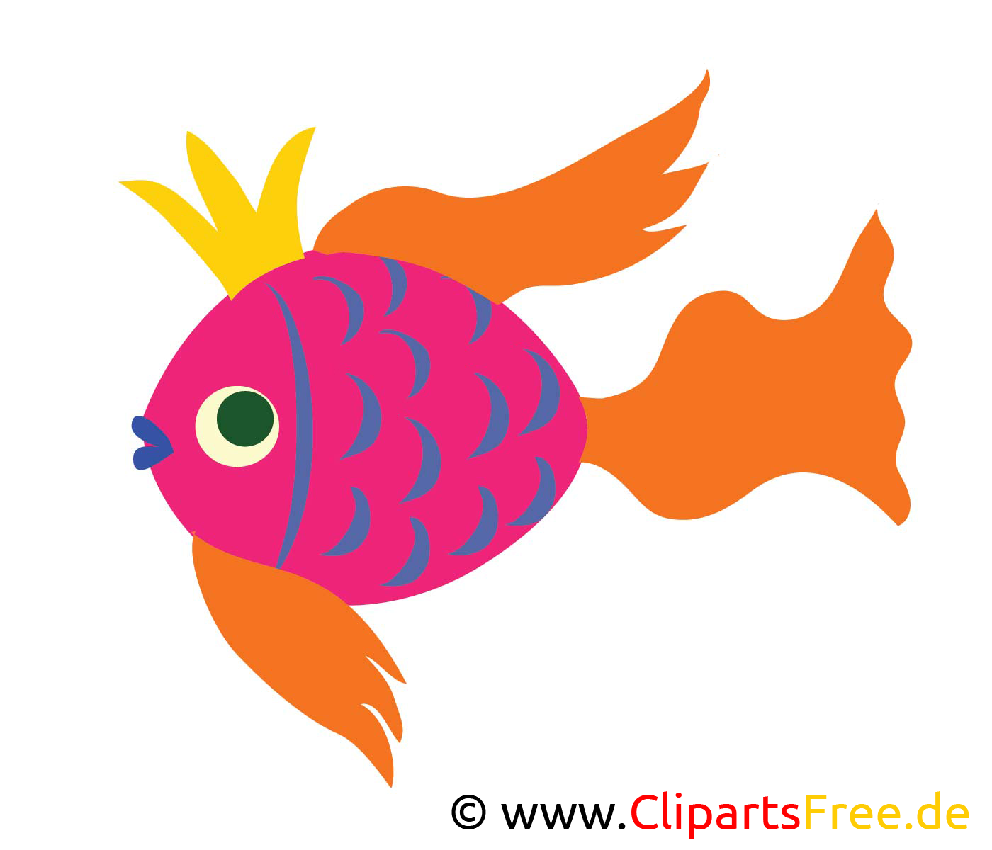 Poisson clip arts gratuits – Animal illustrations