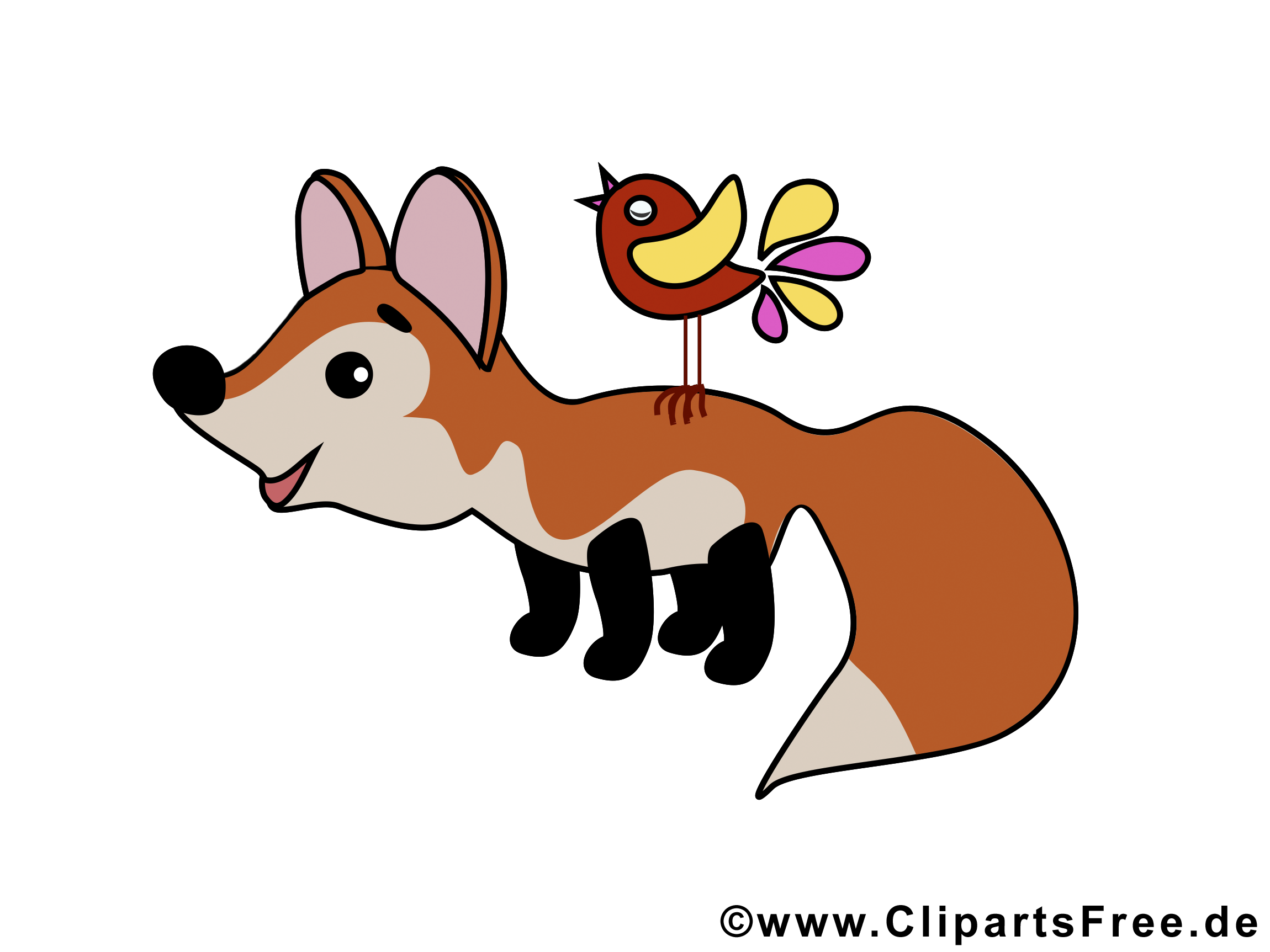 Renard dessins gratuits – Animal clipart