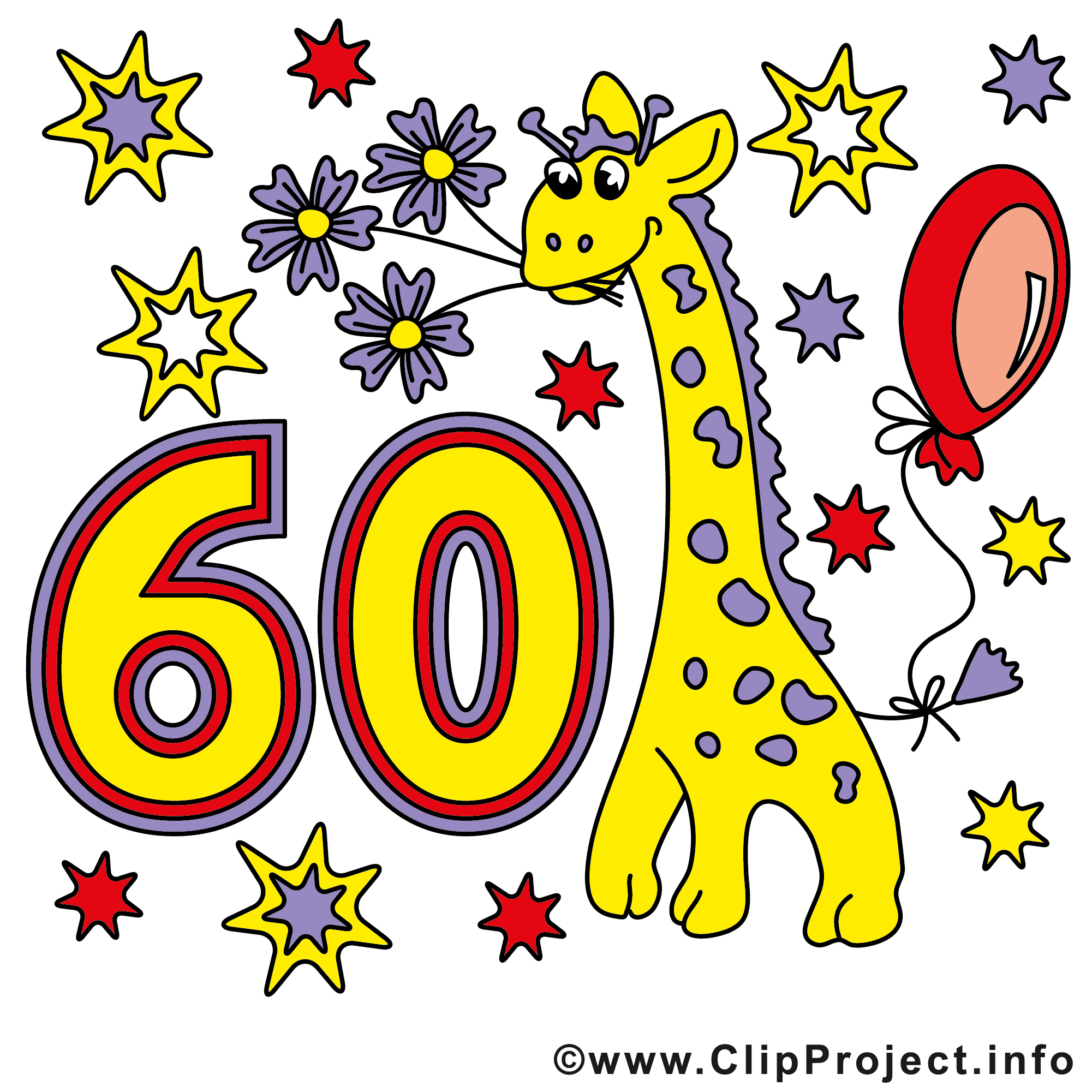 Girafe 60 Ans Images Anniversaire Clip Art Gratuit Anniversaire Dessin Picture Image Graphic Clip Art Telecharger Gratuit