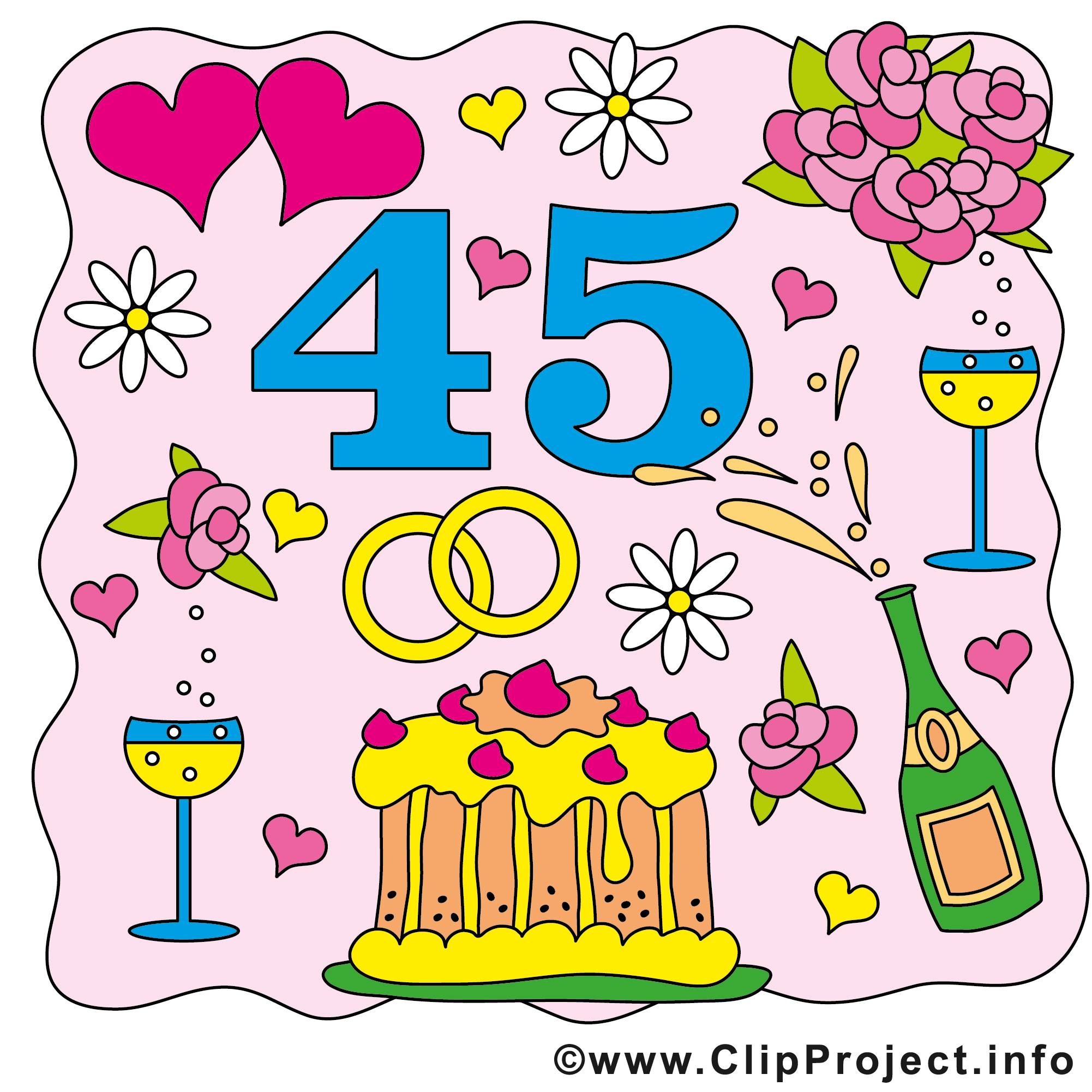 45 Ans Anniversaire Mariage Dessins Gratuits Anniversaires De Mariage Dessin Picture Image Graphic Clip Art Telecharger Gratuit 45 Ans Anniversaire Mariage Dessins Gratuits Anniversaires De Mariage Dessin Picture Image Graphic Clip Art Telecharger Gratuit