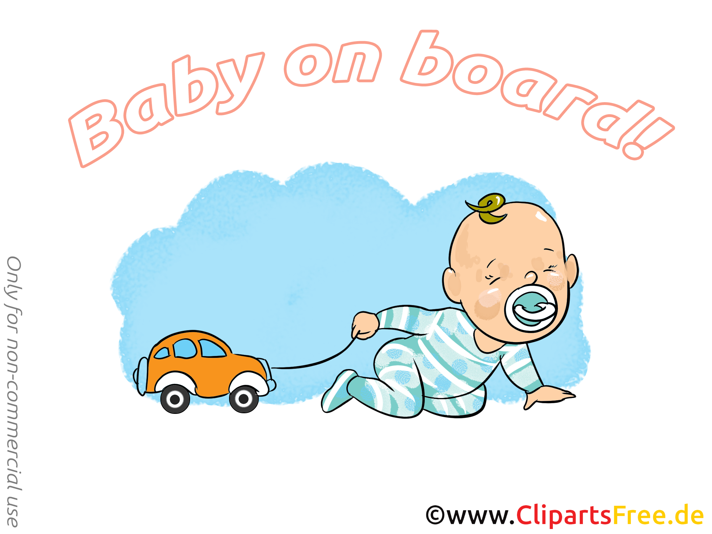 Petite voiture dessin – Bébé à bord à télécharger - Bébé à bord dessin