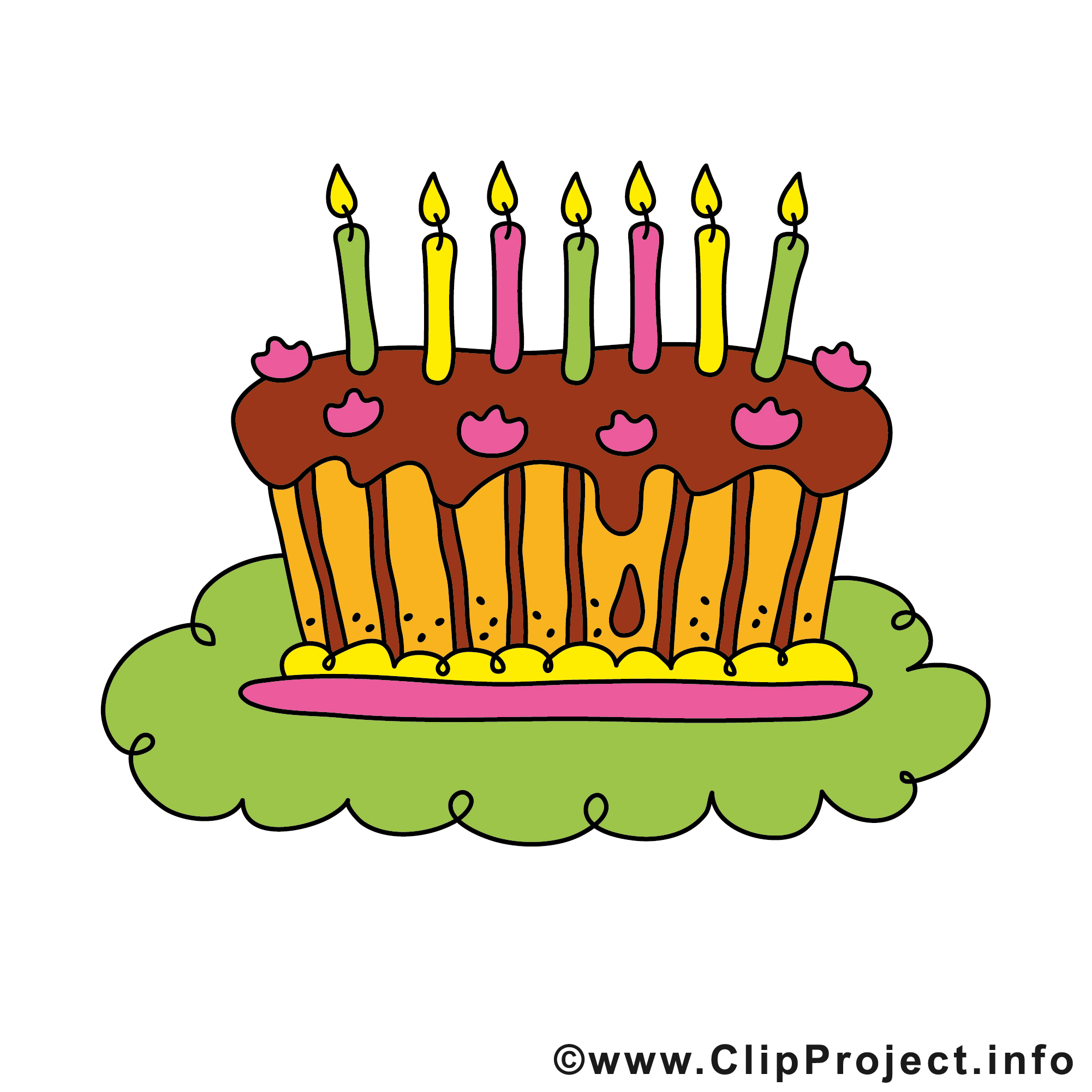 Image Gratuite Gateau Anniversaire Illustration Cartes Virtuelles Anniversaire Dessin Picture Image Graphic Clip Art Telecharger Gratuit