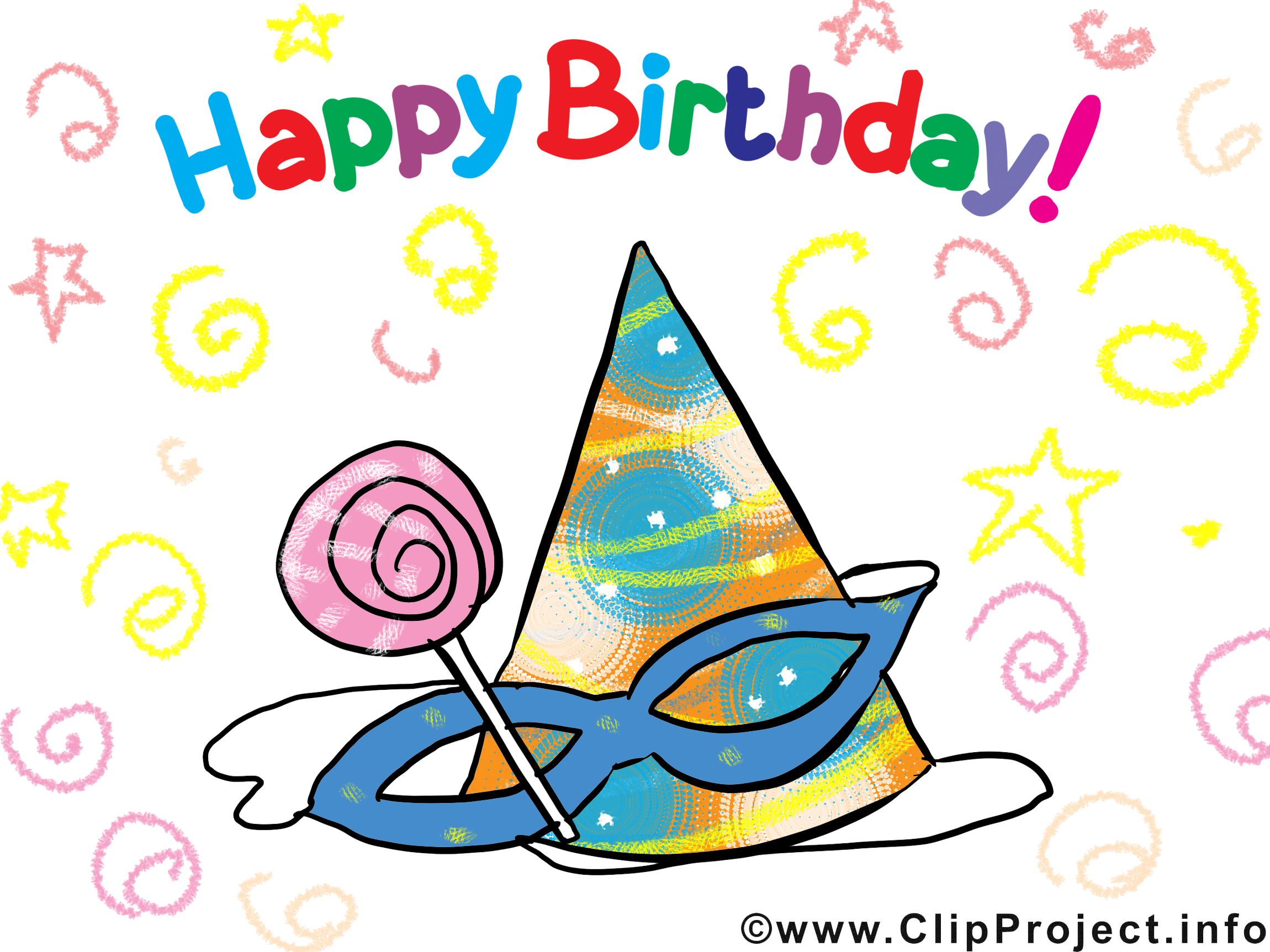 Joyeux anniversaire image à télécharger clipart  Cartes virtuelles