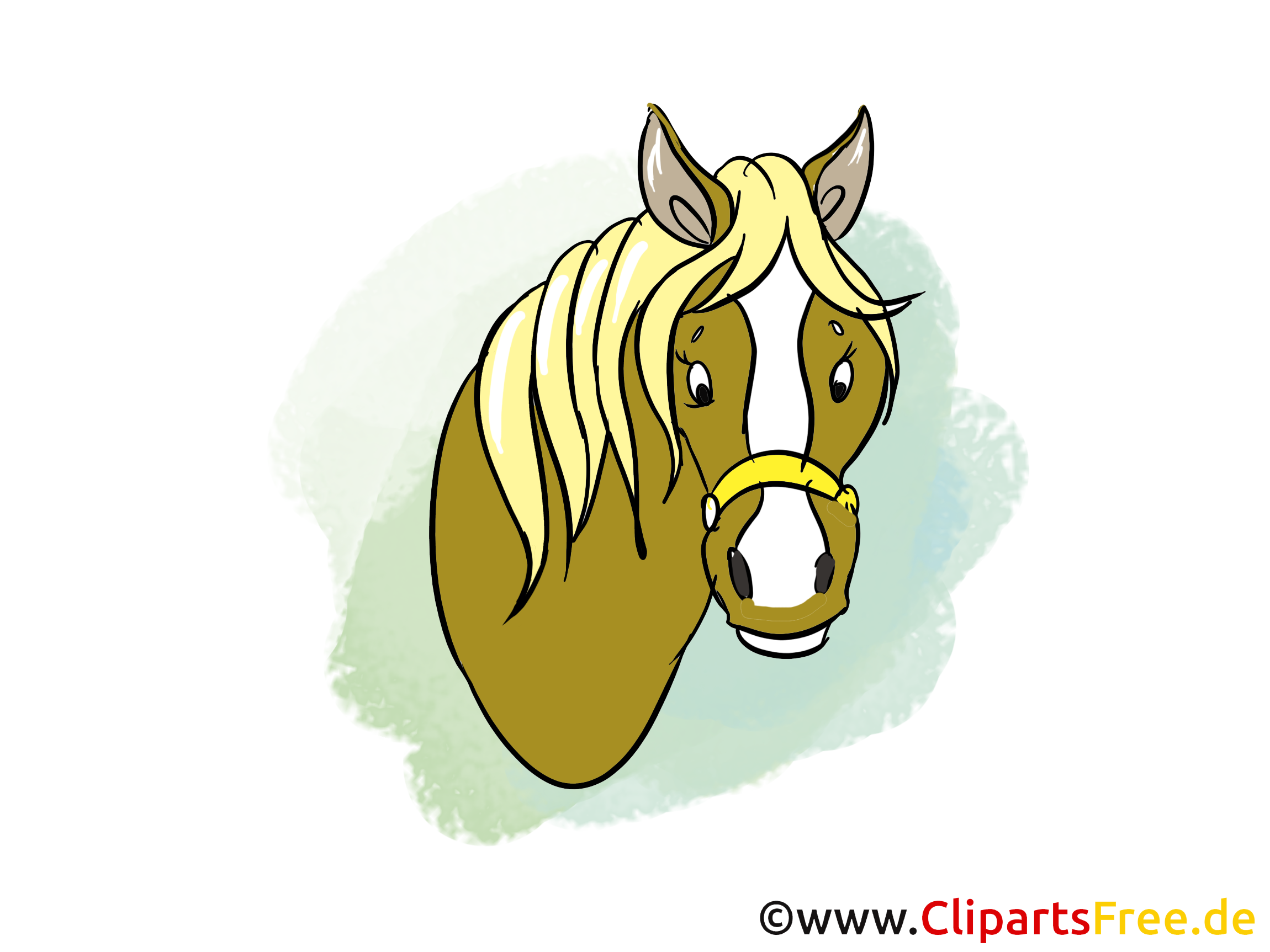 Tête de cheval image à télécharger gratuite - Chevaux dessin, picture