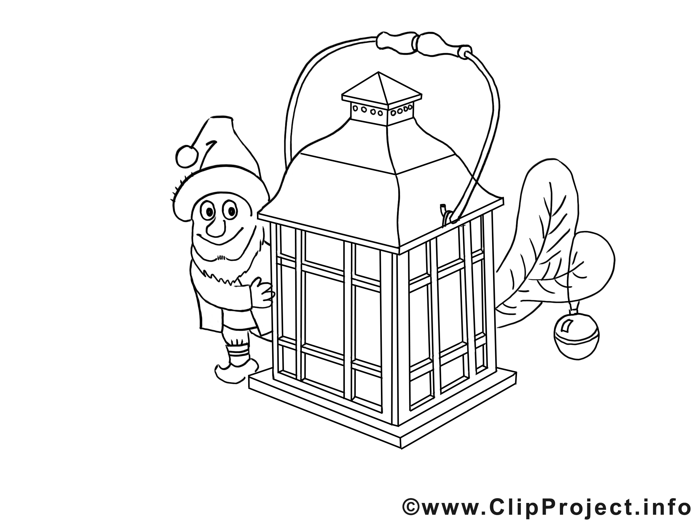 Lanterne clip arts – Avent à imprimer - Avent coloriages dessin, picture, image, graphic, clip 