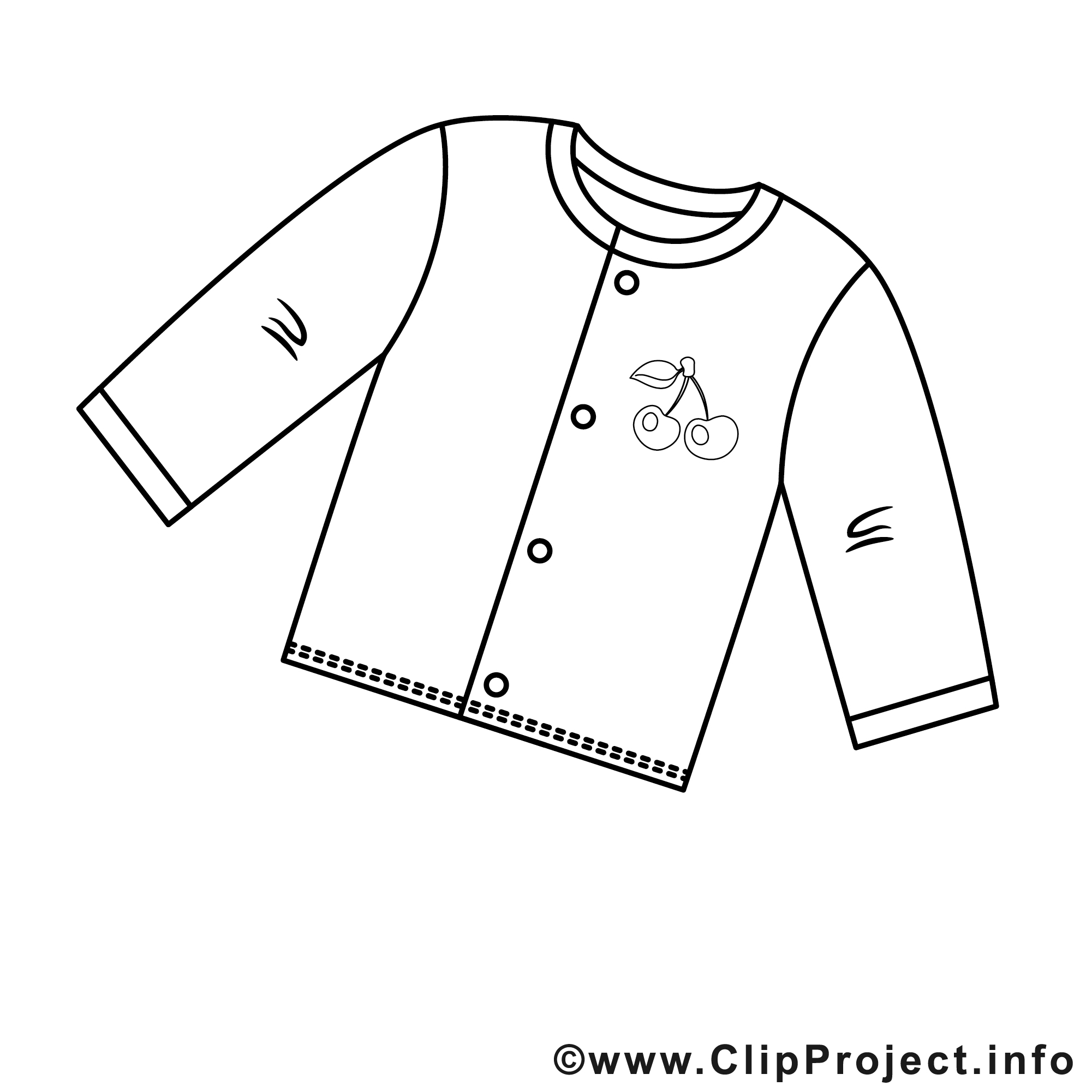 Chemise image Coloriage bébé illustration Bébé
