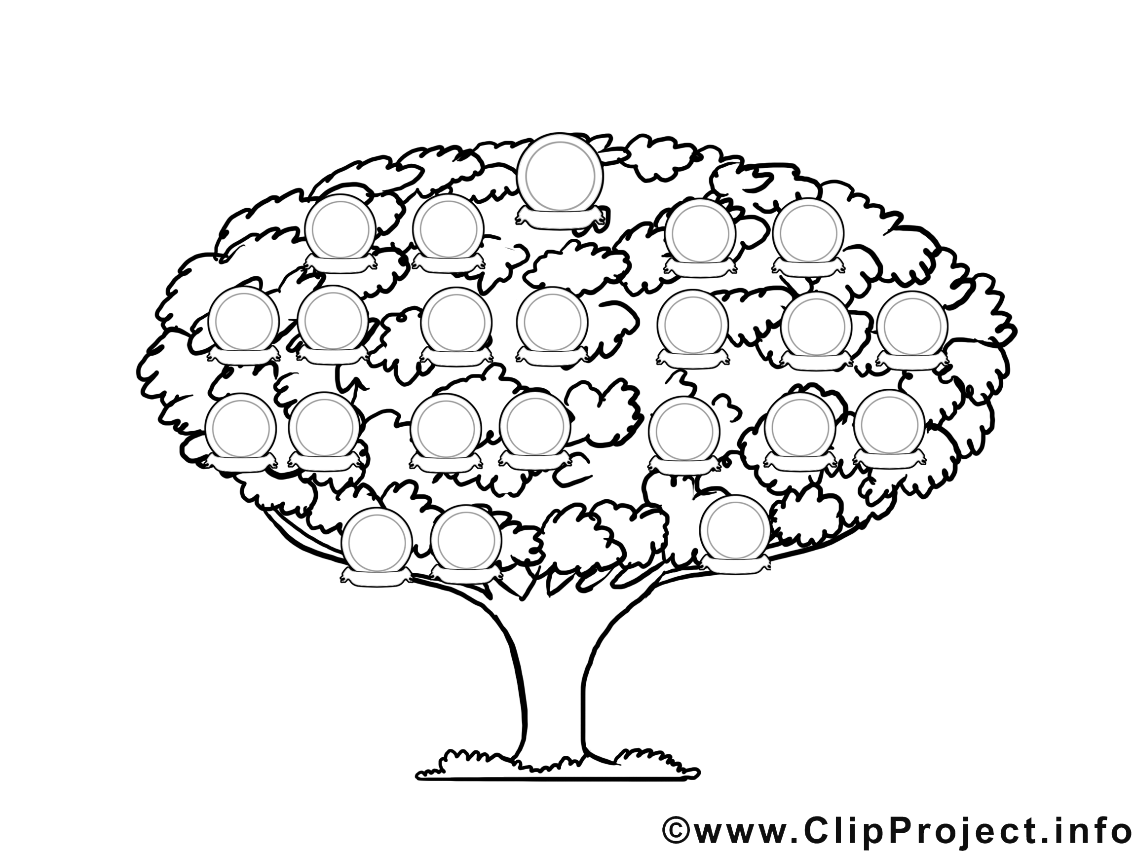 Arbre généalogique dessin - Divers à colorier - Coloriages ...
