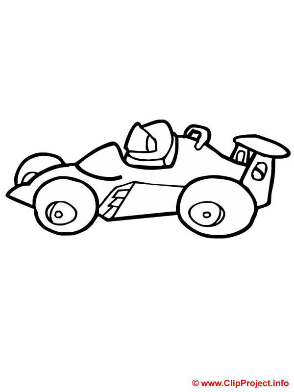 Voiture de course coloriage gratuit formule 1  Coloriages a imprimer