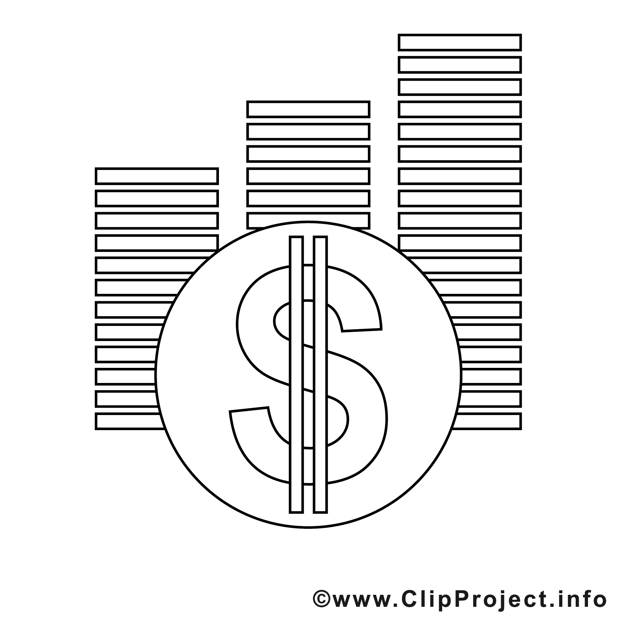 Dollar images Économie gratuits à imprimer Économie
