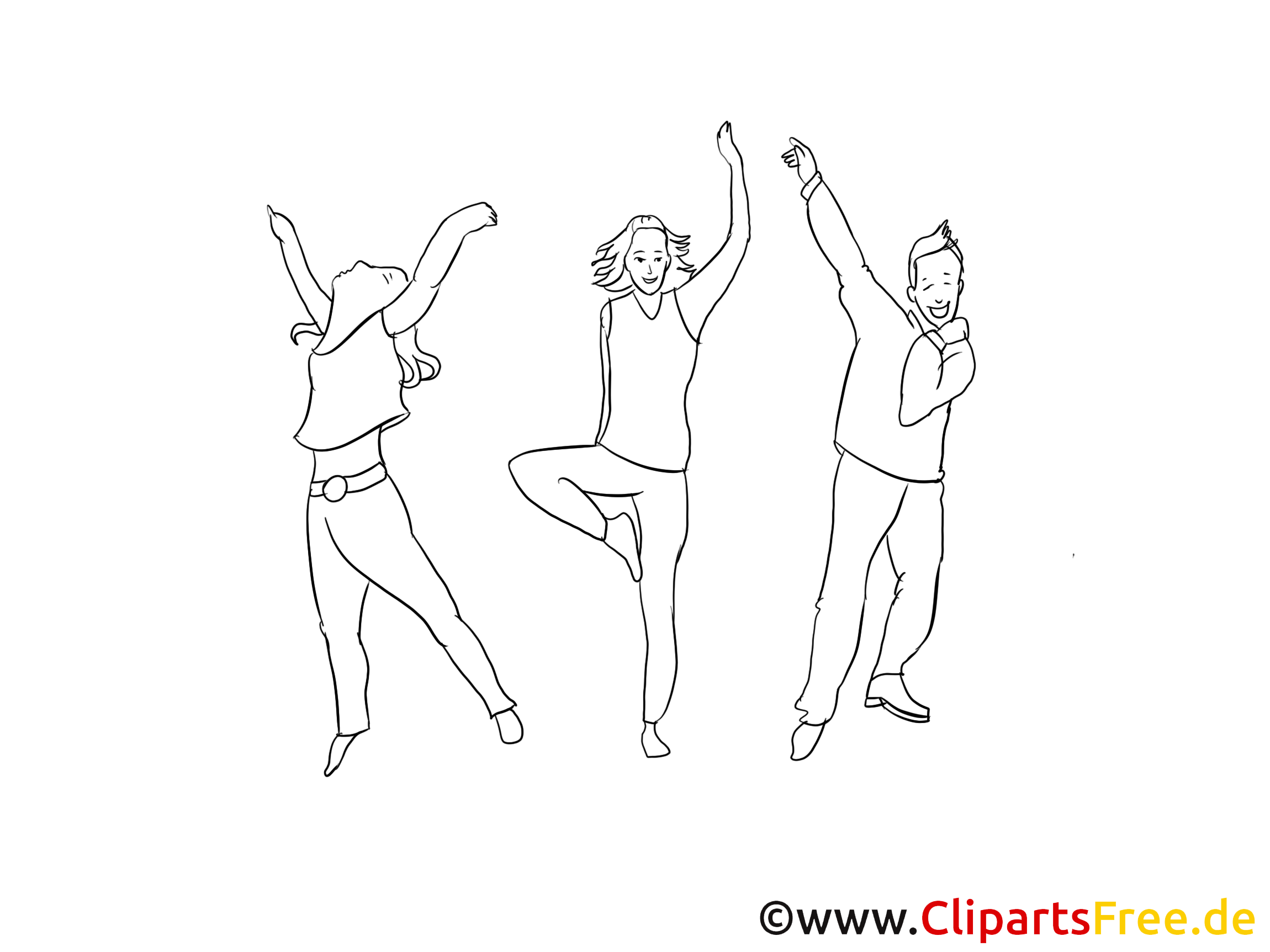 Disco image Coloriage soirée illustration Faire la