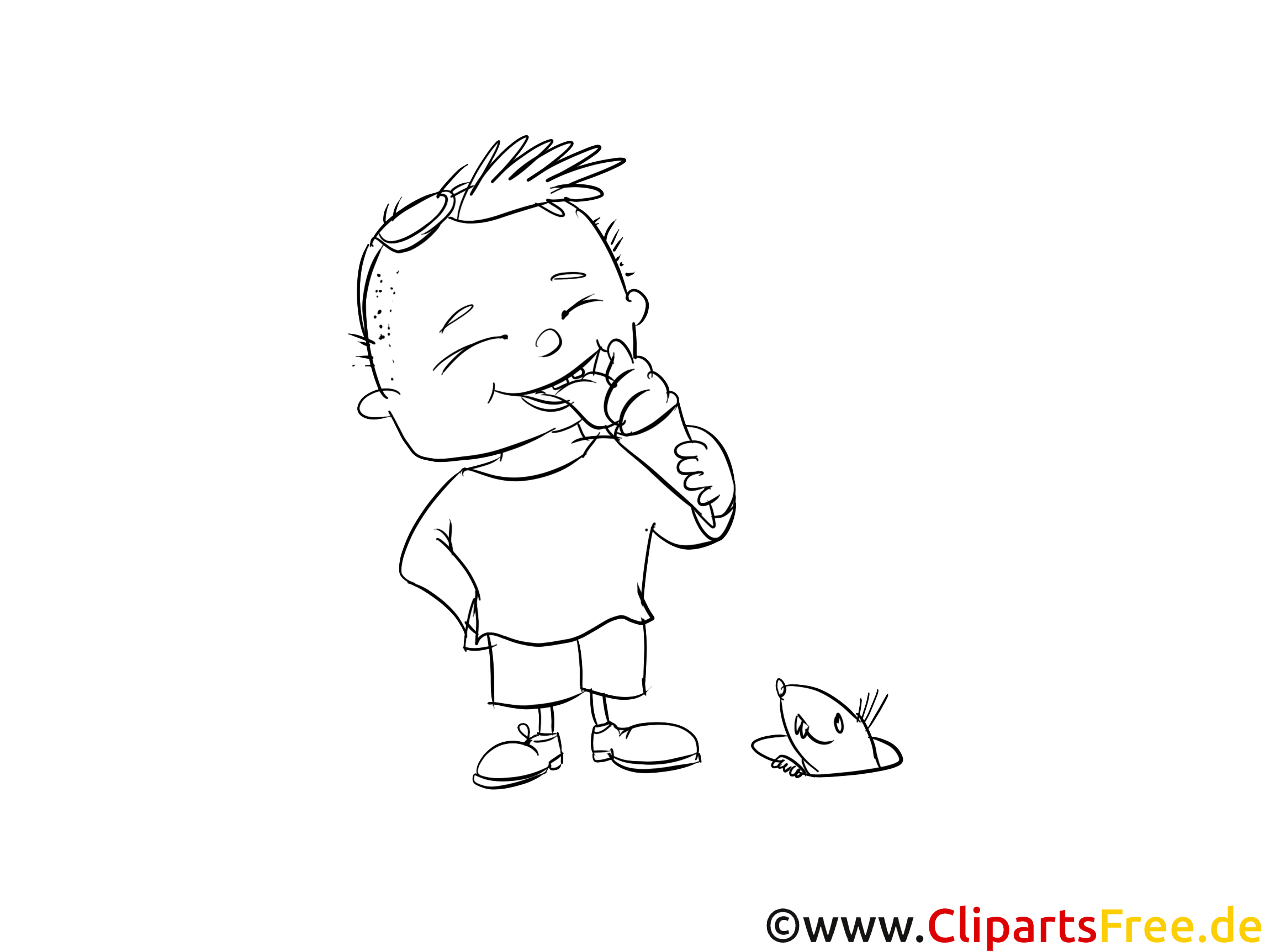 Coloriage garçon maternelle image à télécharger  Maternelle coloriages